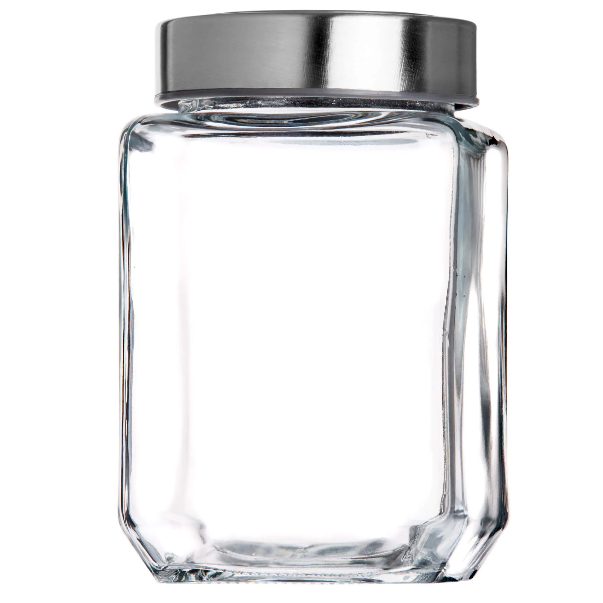 Ferno stiklinis maisto indas 500 ml, pilkas