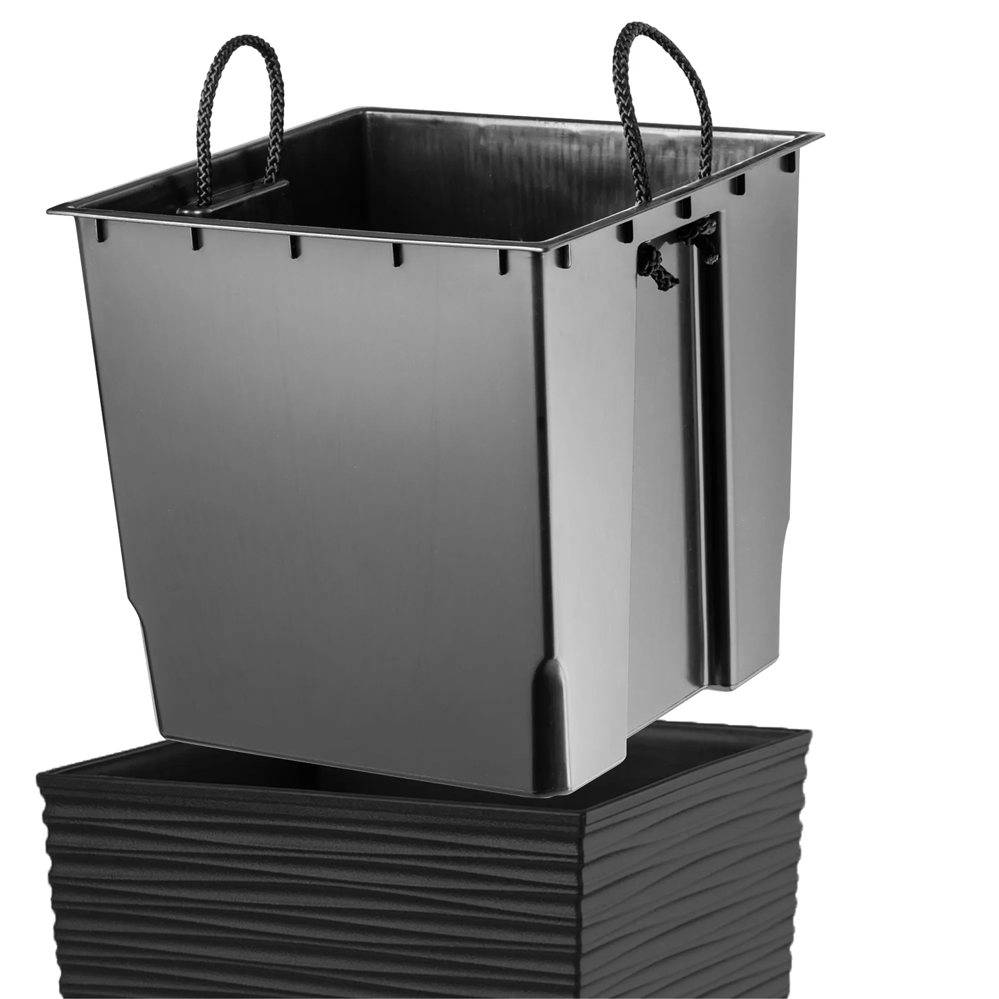 Gėlių vazonas su įdėklu Toulouse kaltas 30 cm