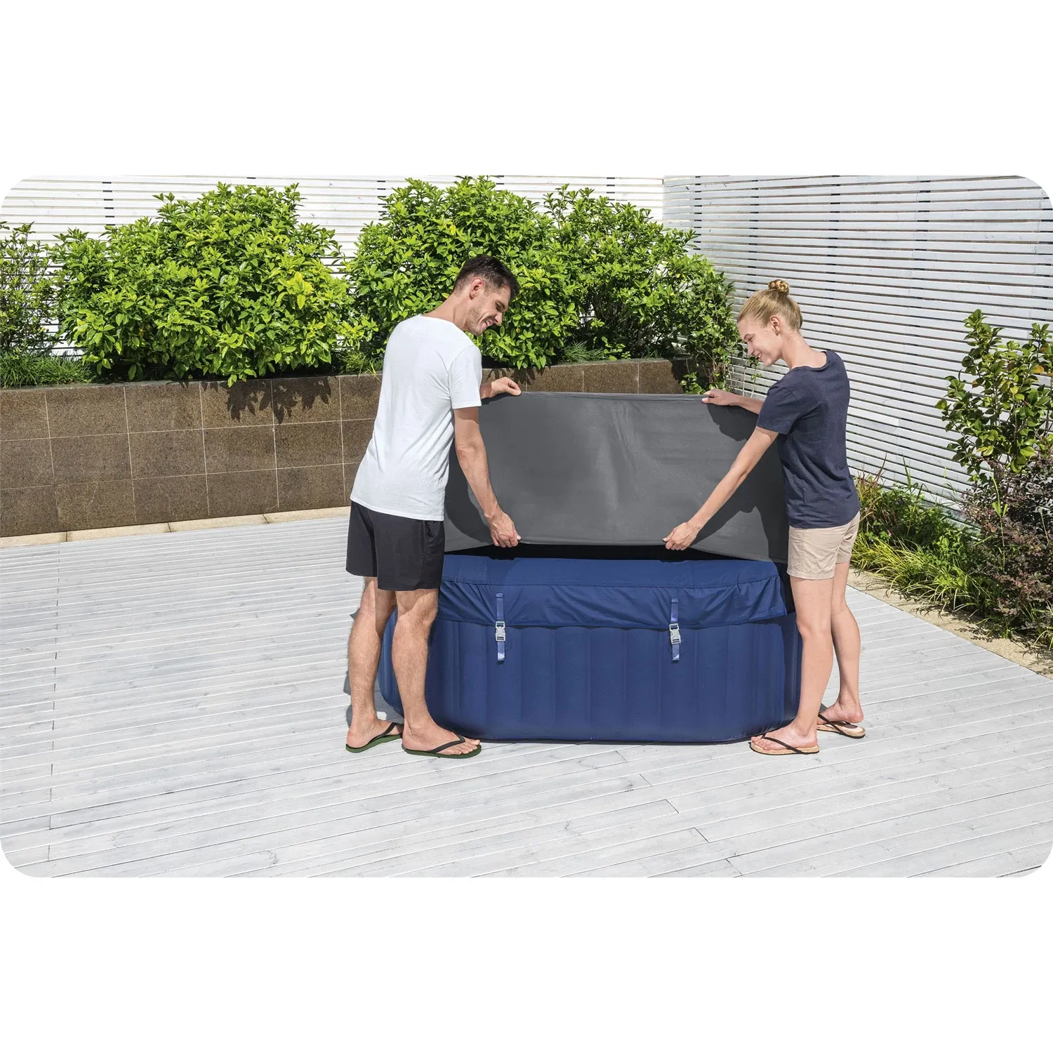 Terminis SPA uždangalas 180 x 180 x 71 cm Bestway 60319 - nuotrauka 1