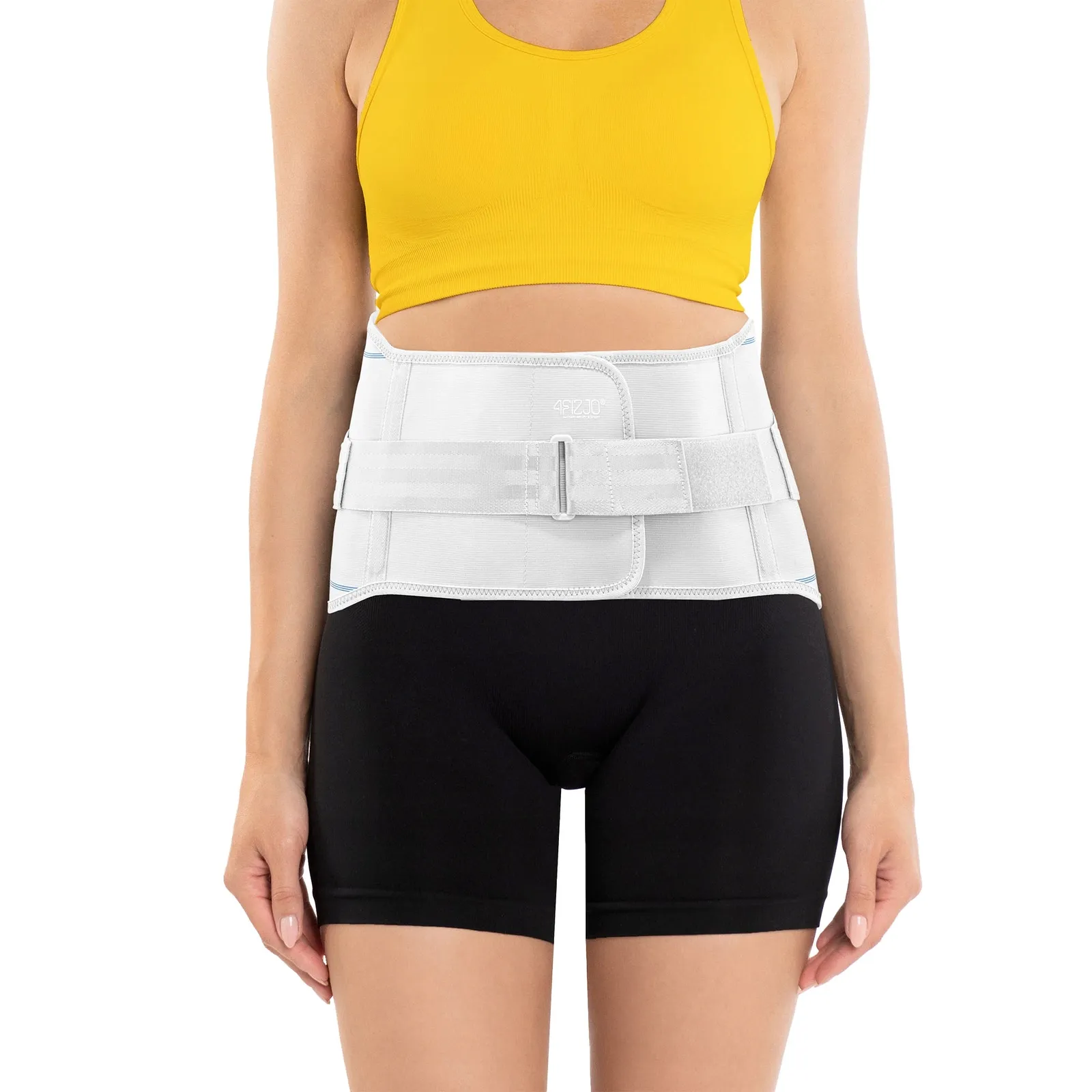 XL dydžio šviesiai pilkas ortopedinis diržas juosmens stuburui