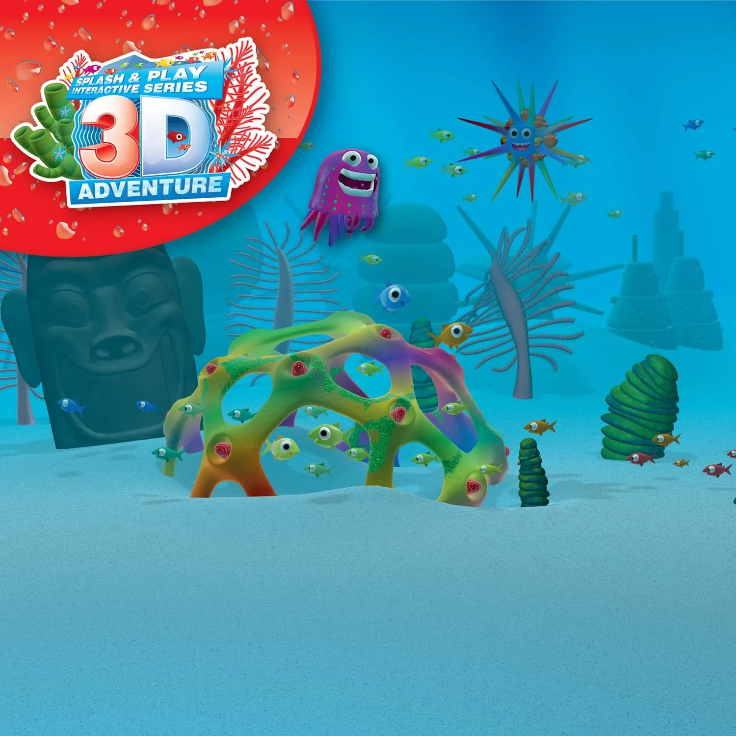 „Adventure 3D“ išsiplečiantis baseinas, 213 x 66 cm, „Bestway 57244“ - nuotrauka 1