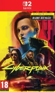 Cyberpunk 2077: Ultimate Edition PL + książka „Oficjalny Kompletny Poradnik - Edycja Kolekcjonerska (NS2) - Fiziniame „Cyberpunk 2077: Ultimate Edition“ leidime