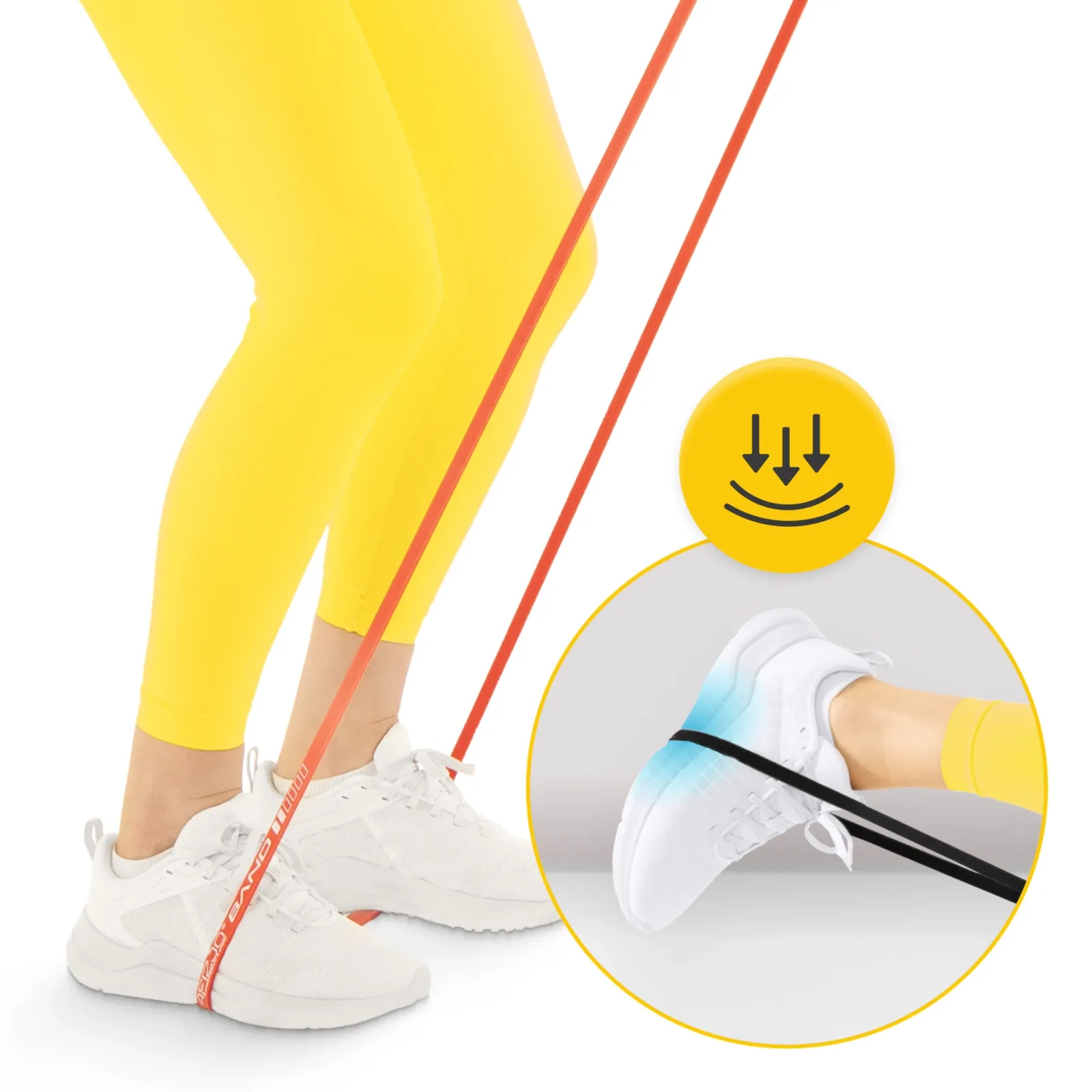 6 POWER BAND pasipriešinimo juostų rinkinys