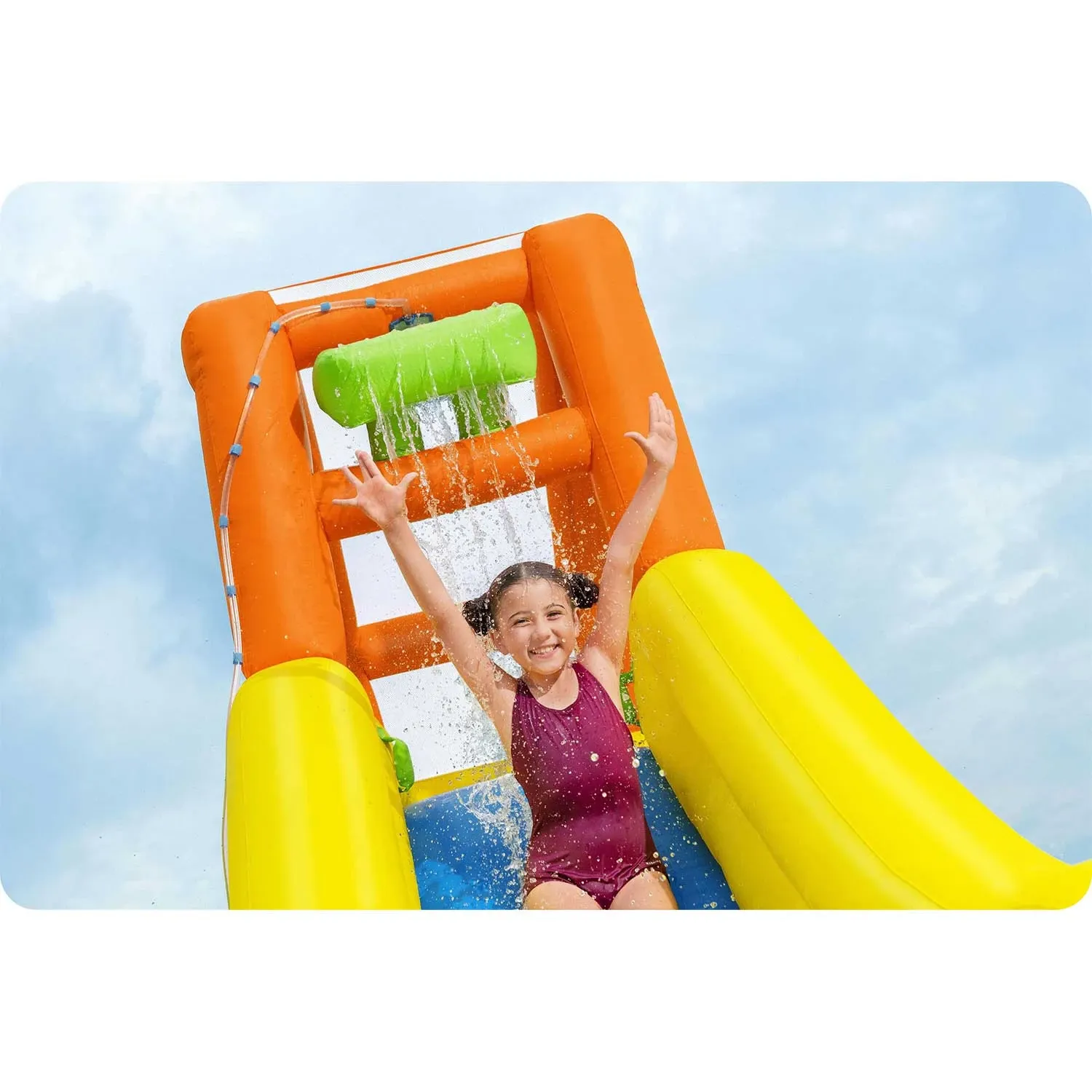 Pripučiama žaidimų aikštelė „Mega Park“, 435 x 286 x 267 cm, „Bestway 53478“. - nuotrauka 1