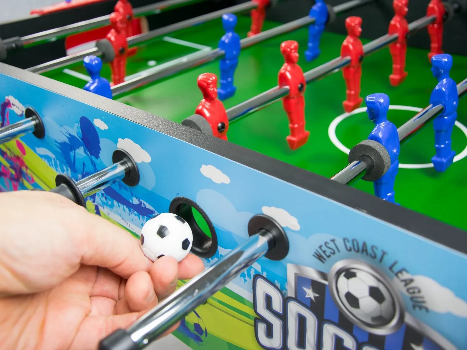 Didelis stalas stalo futbolui žaisti - Neo-Sport NS-406 - nuotrauka 1