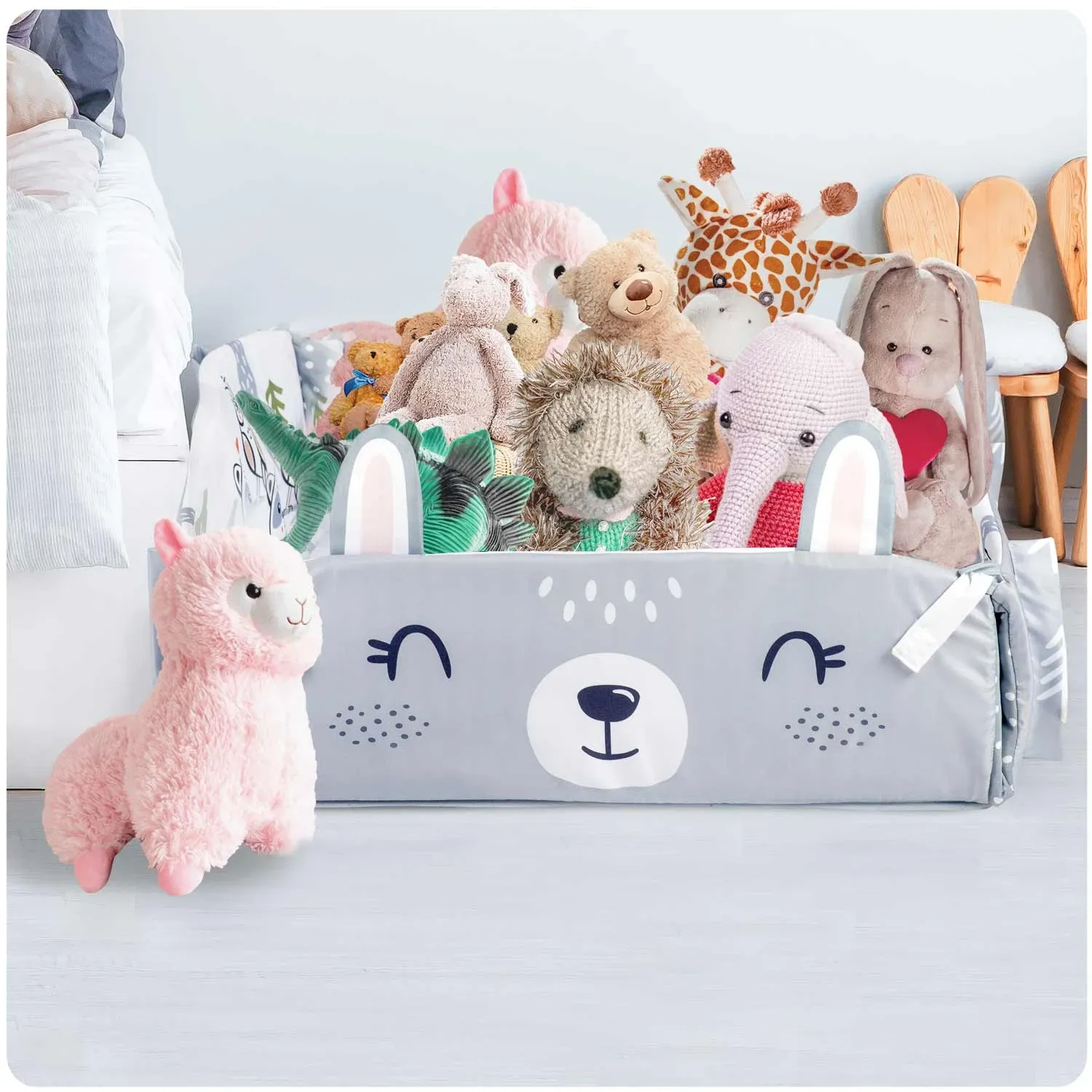 Interaktyvus edukacinis kilimėlis 110 x 100 cm Ricokids Rabbit - nuotrauka 1