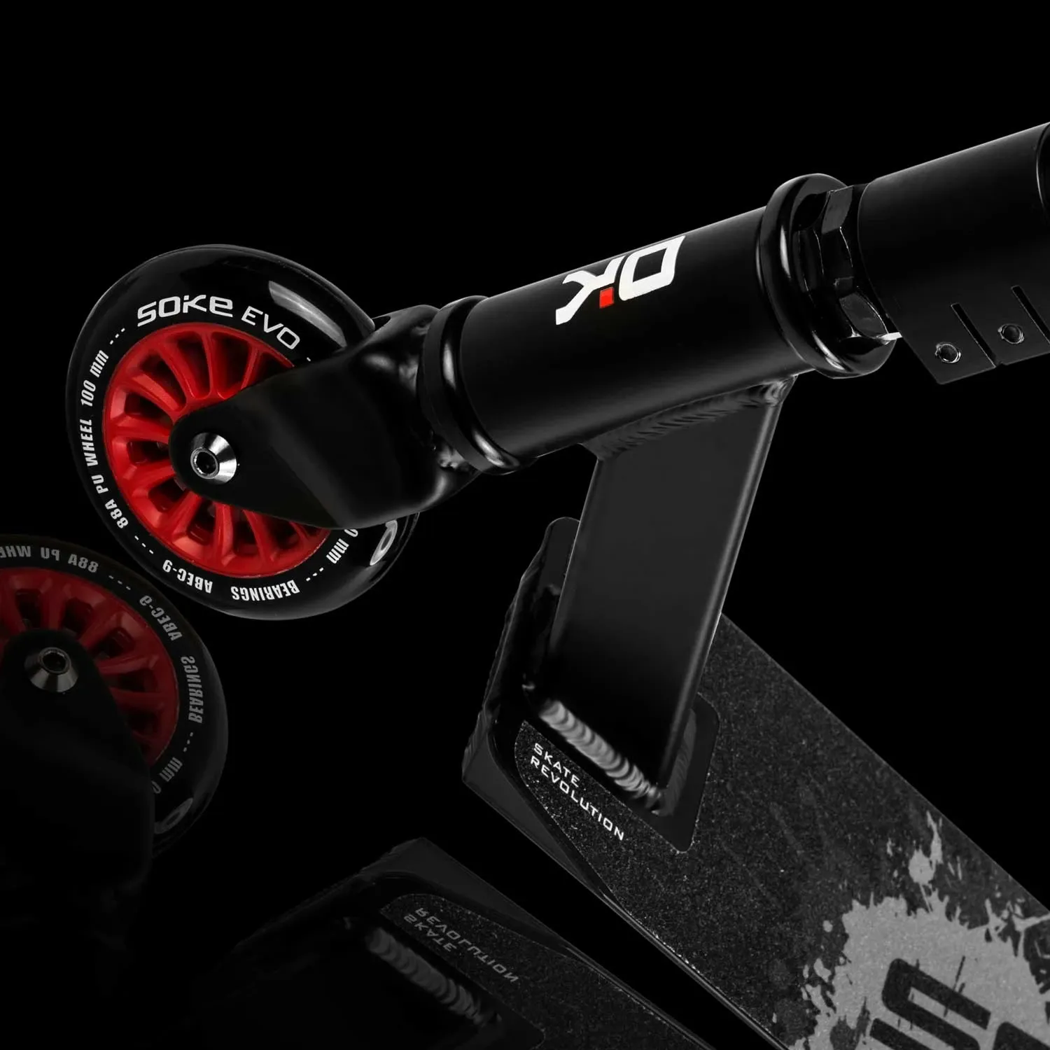 SOKE EVO raudonas paspirtukas - nuotrauka 1