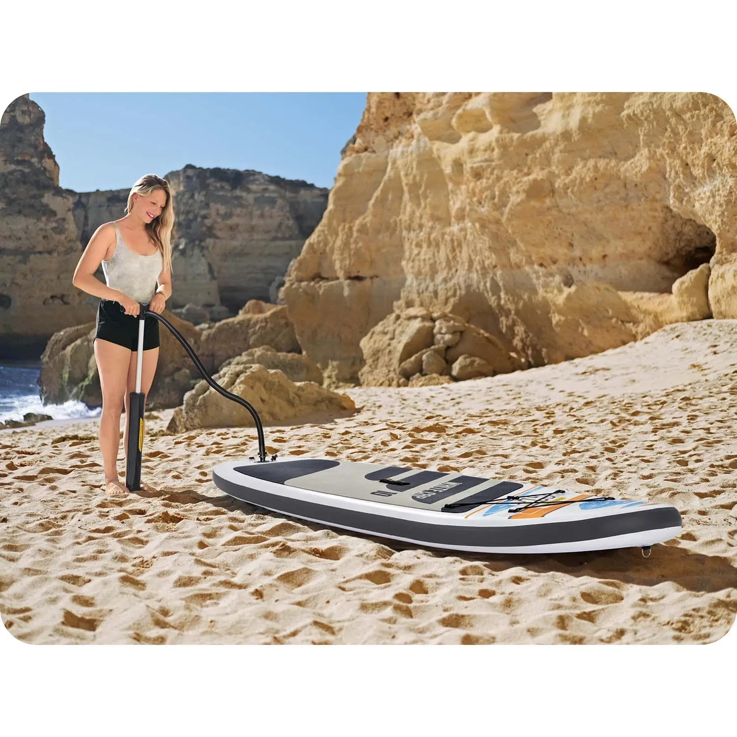 Irklentė su baltu dangteliu, 305 x 84 x 12 cm, Bestway 65342 - nuotrauka 1