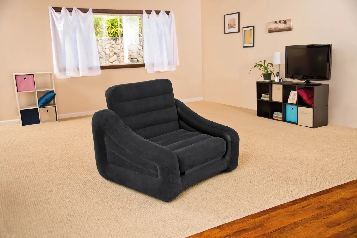 2 viename čiužinys su foteliu 109 x 218 x 66 cm INTEX 68565 - nuotrauka 1