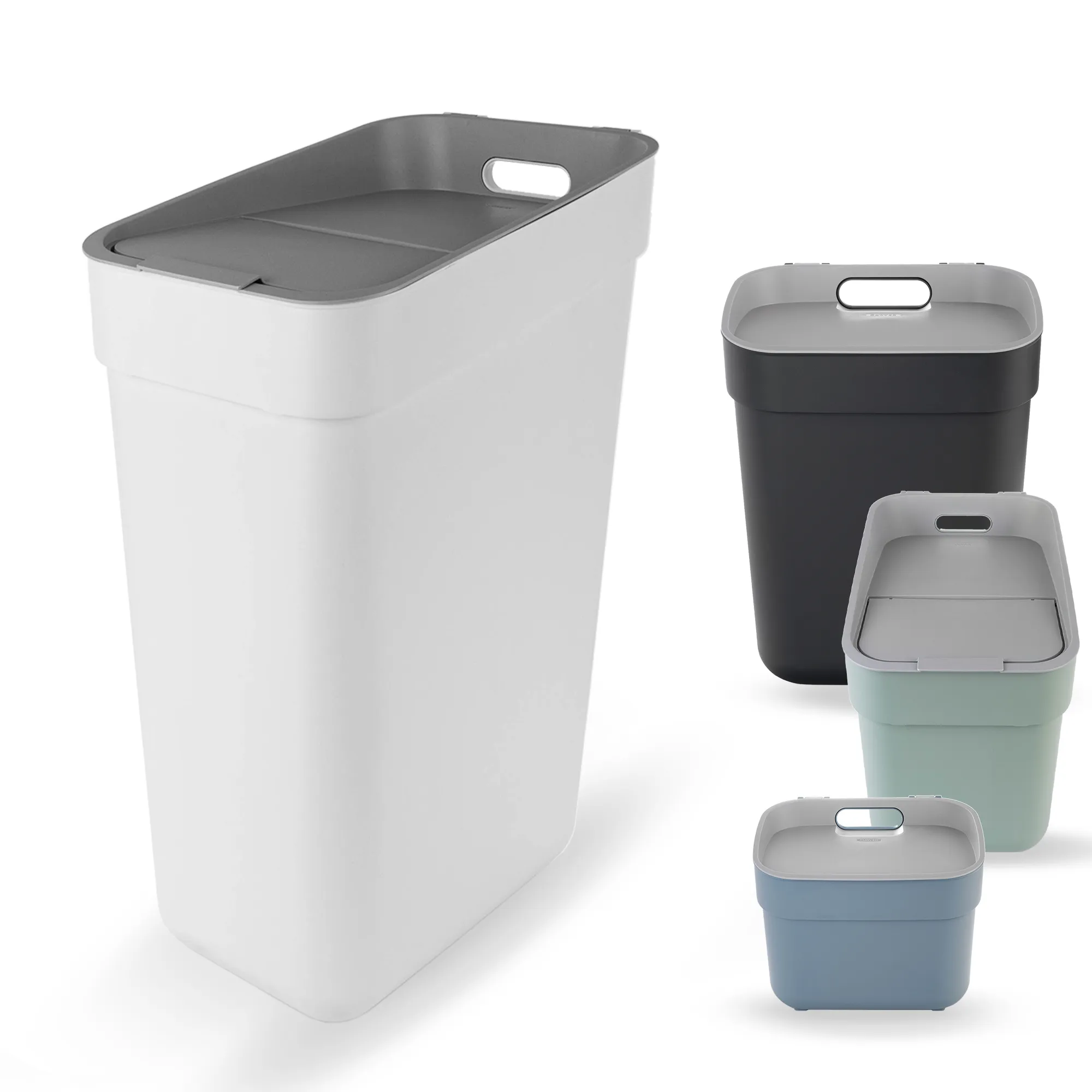 Curver Ready to Collect 30 l atliekų rūšiavimo šiukšliadėžė, balta