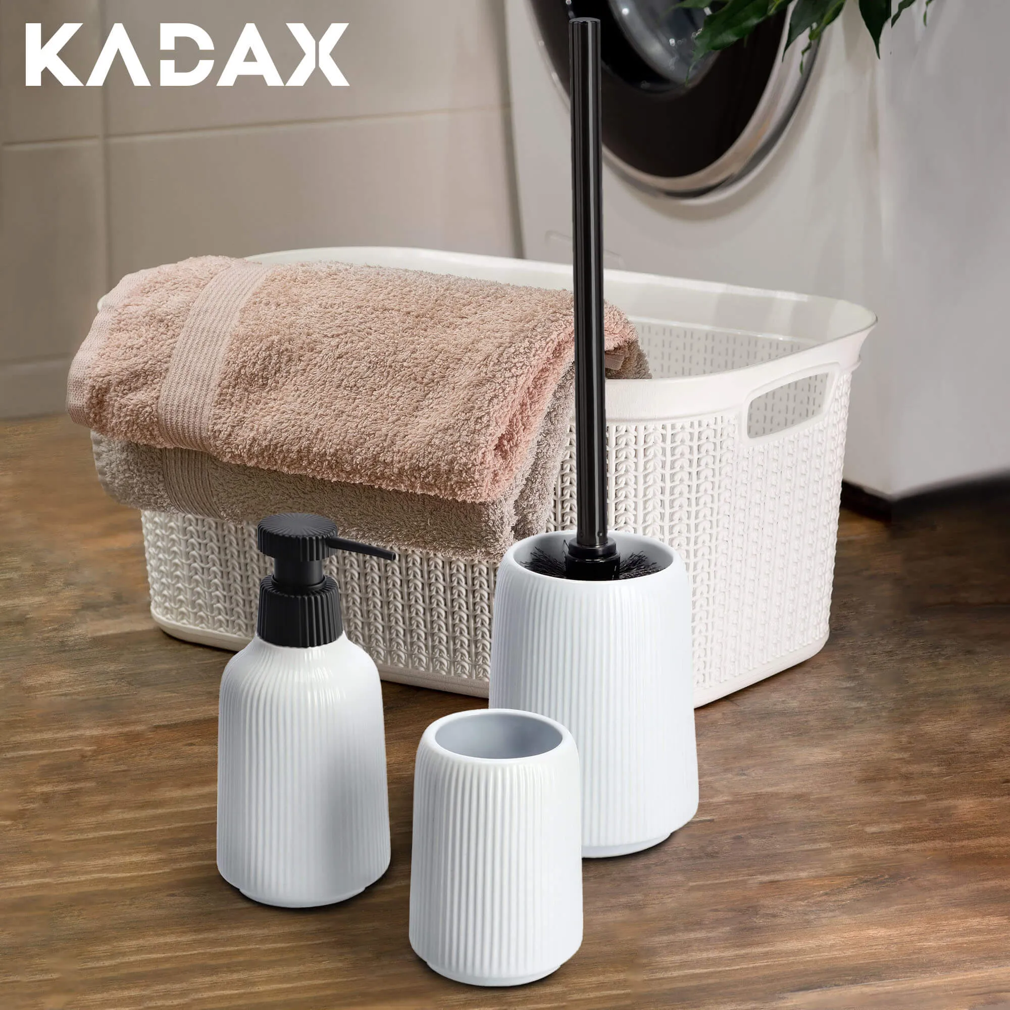 Mataro vonios puodelis, baltas