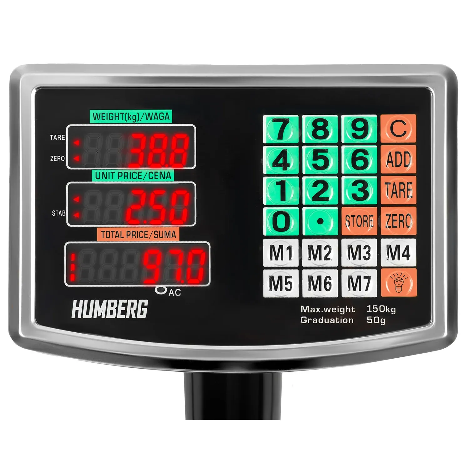 Pramoninis mastas 150 kg Humberg MH-191 - nuotrauka 1