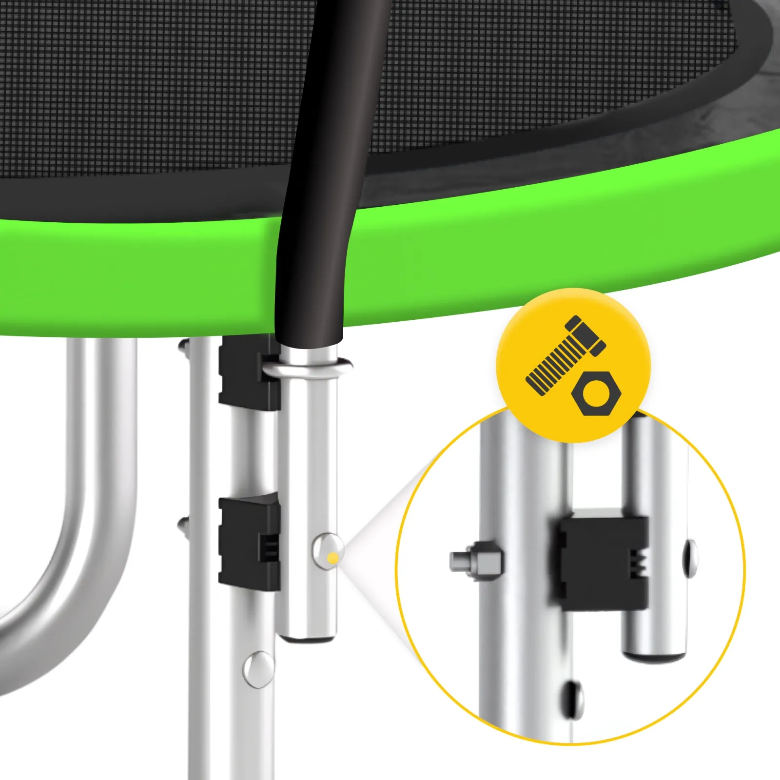 Vaikų sodo batutas PRO 312 cm 10ft