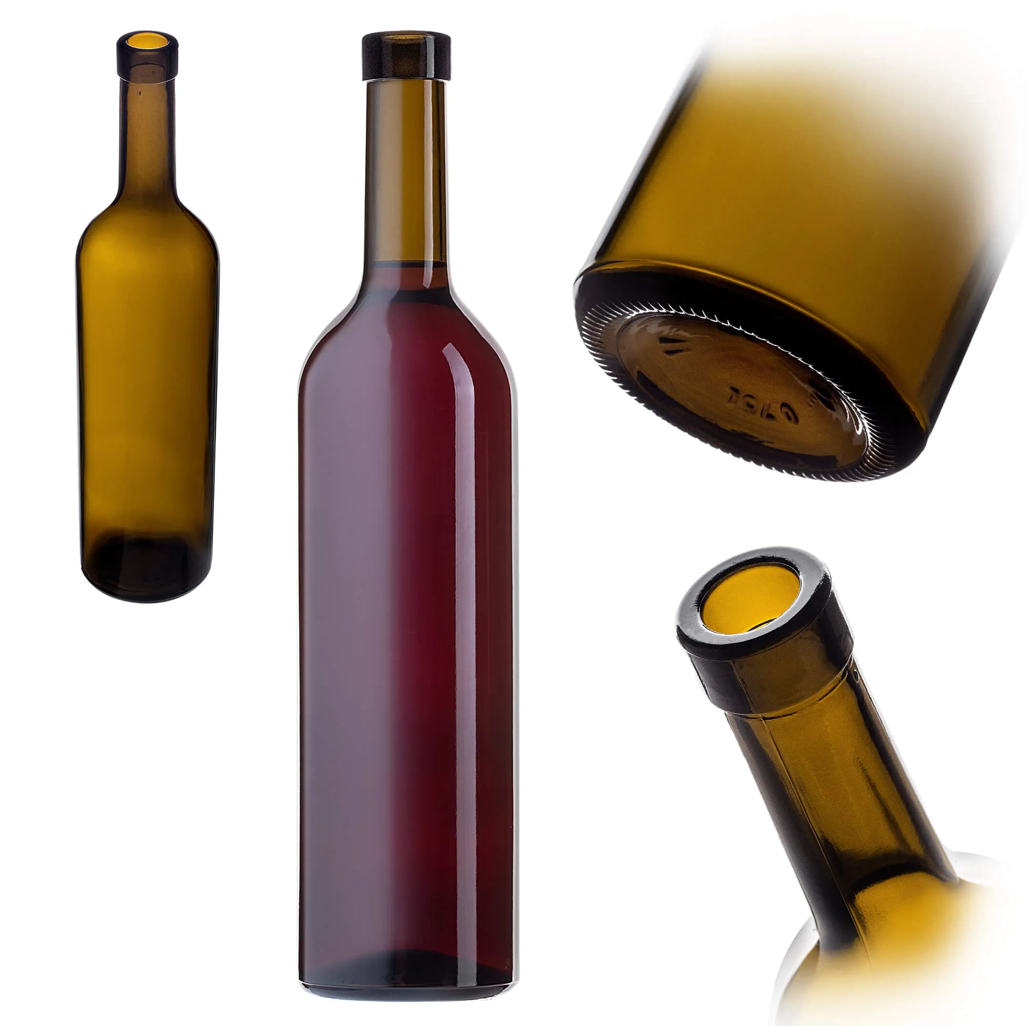 Biagio vyno butelis 750 ml alyvuogių spalvos be kamščio 1 vnt.