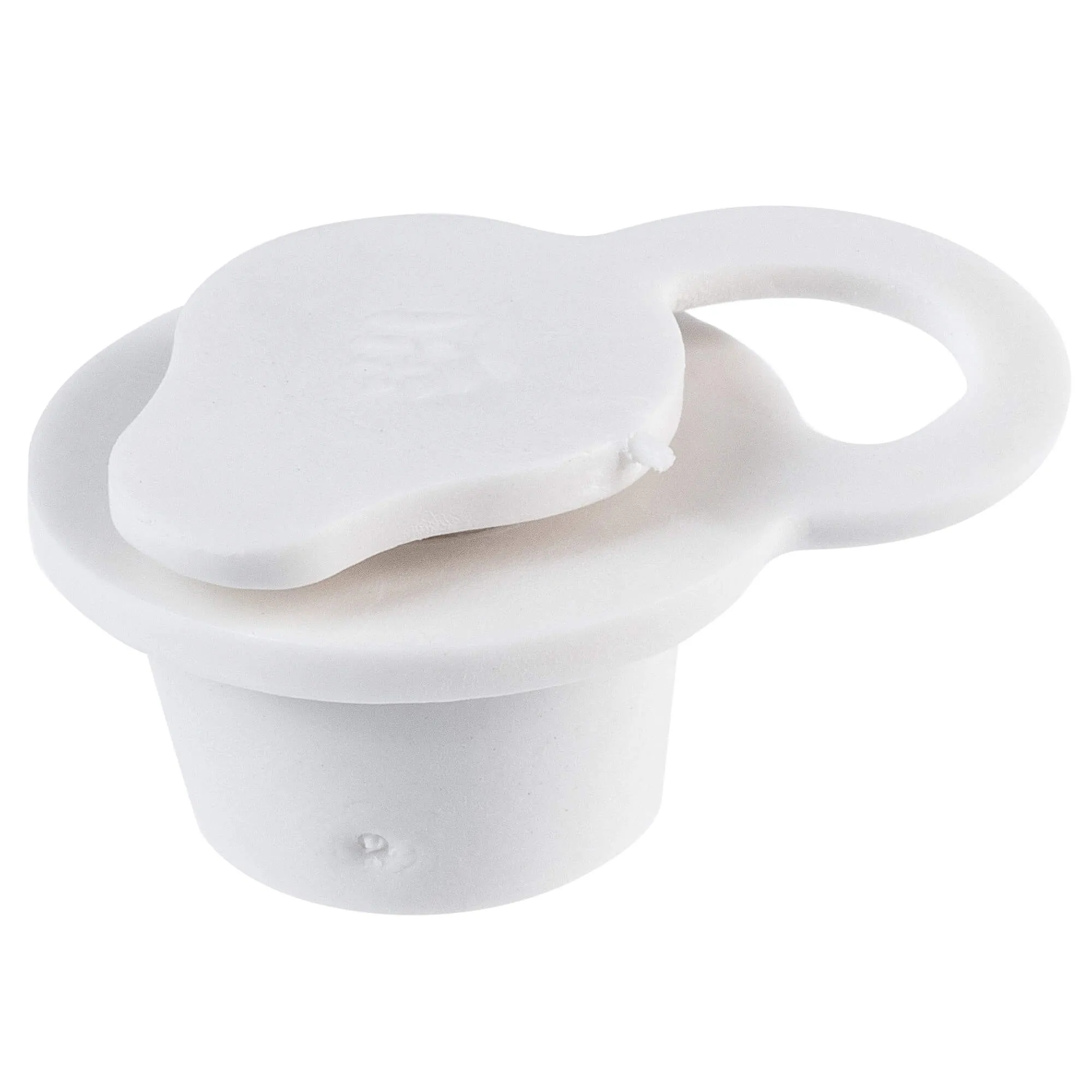 Silvi fermentacijos kamštis su baltu kamščiu