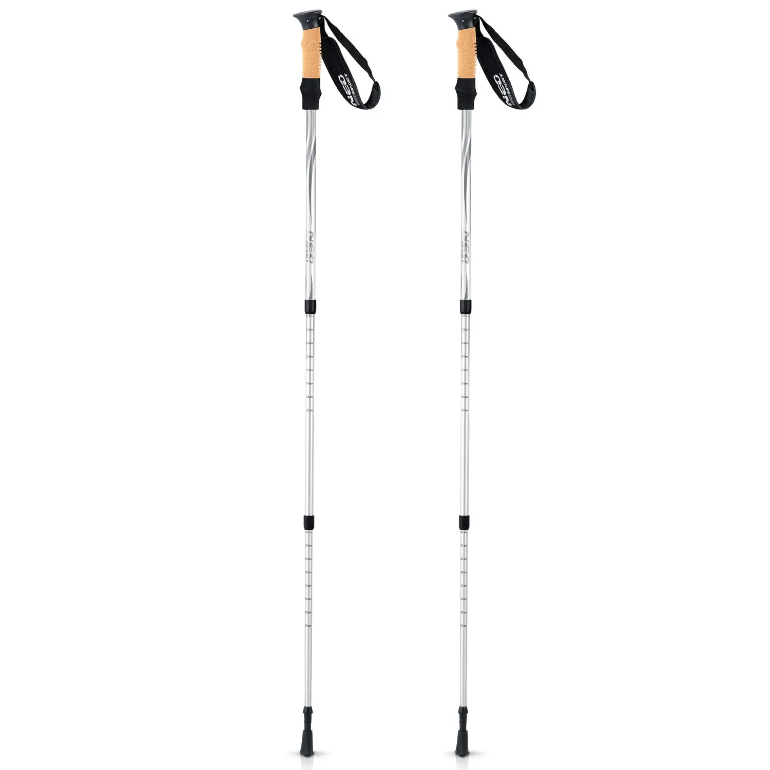 NS-380 Neo-Sport žygio lazdos - nuotrauka 1