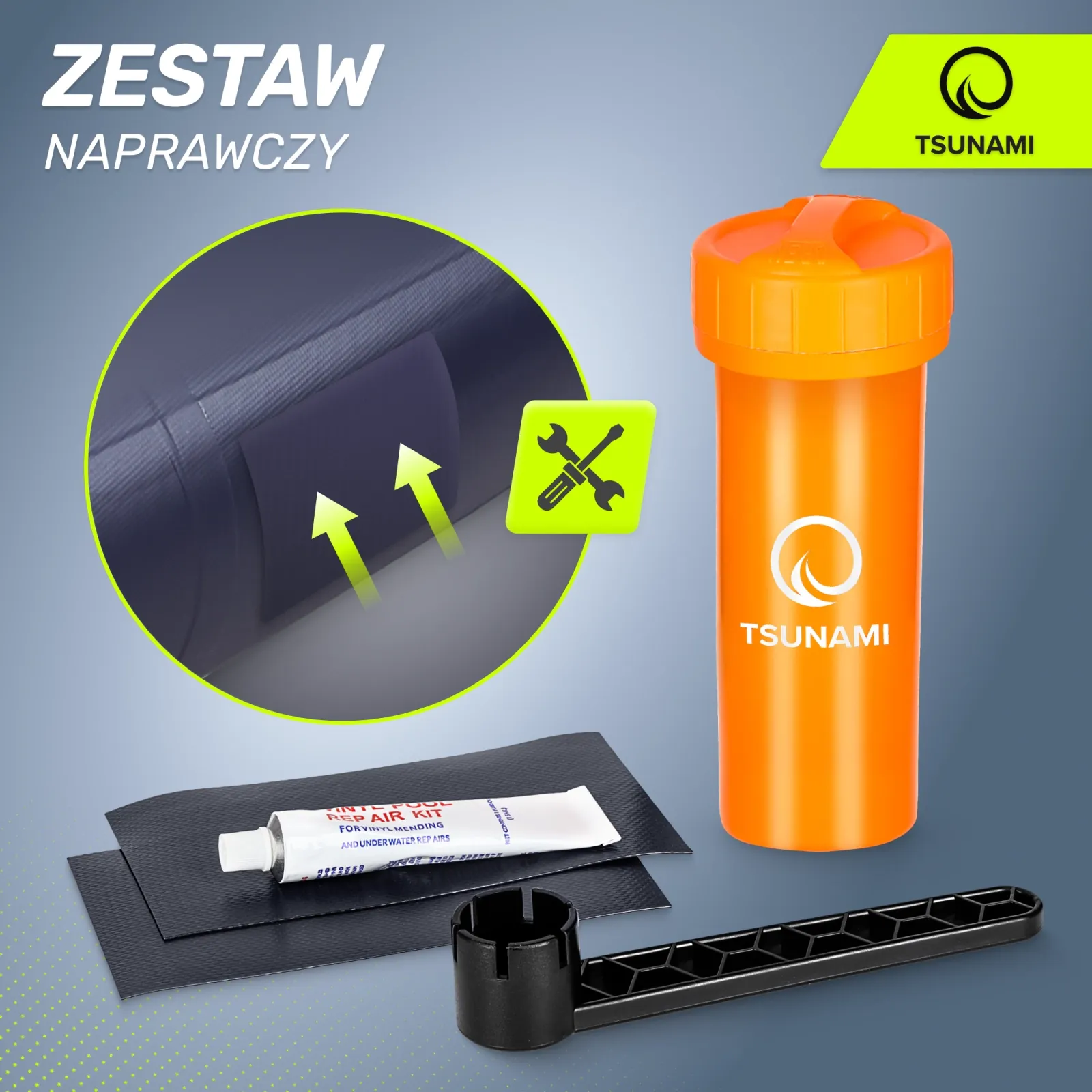 SUP TSUNAMI irklentė 320 cm T08