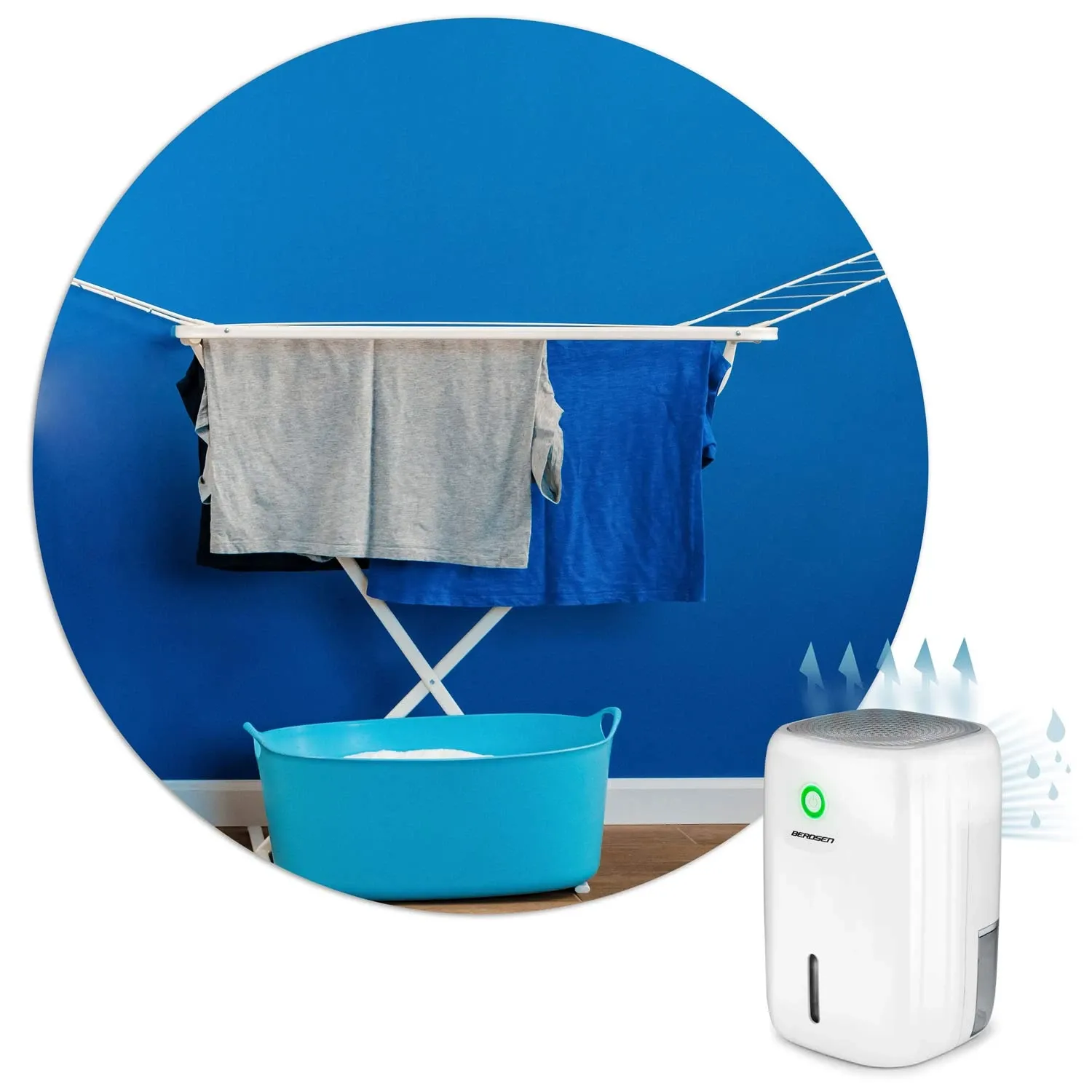 Berdsen BR-20A oro sausintuvas - drėgmės sugėriklis - nuotrauka 1