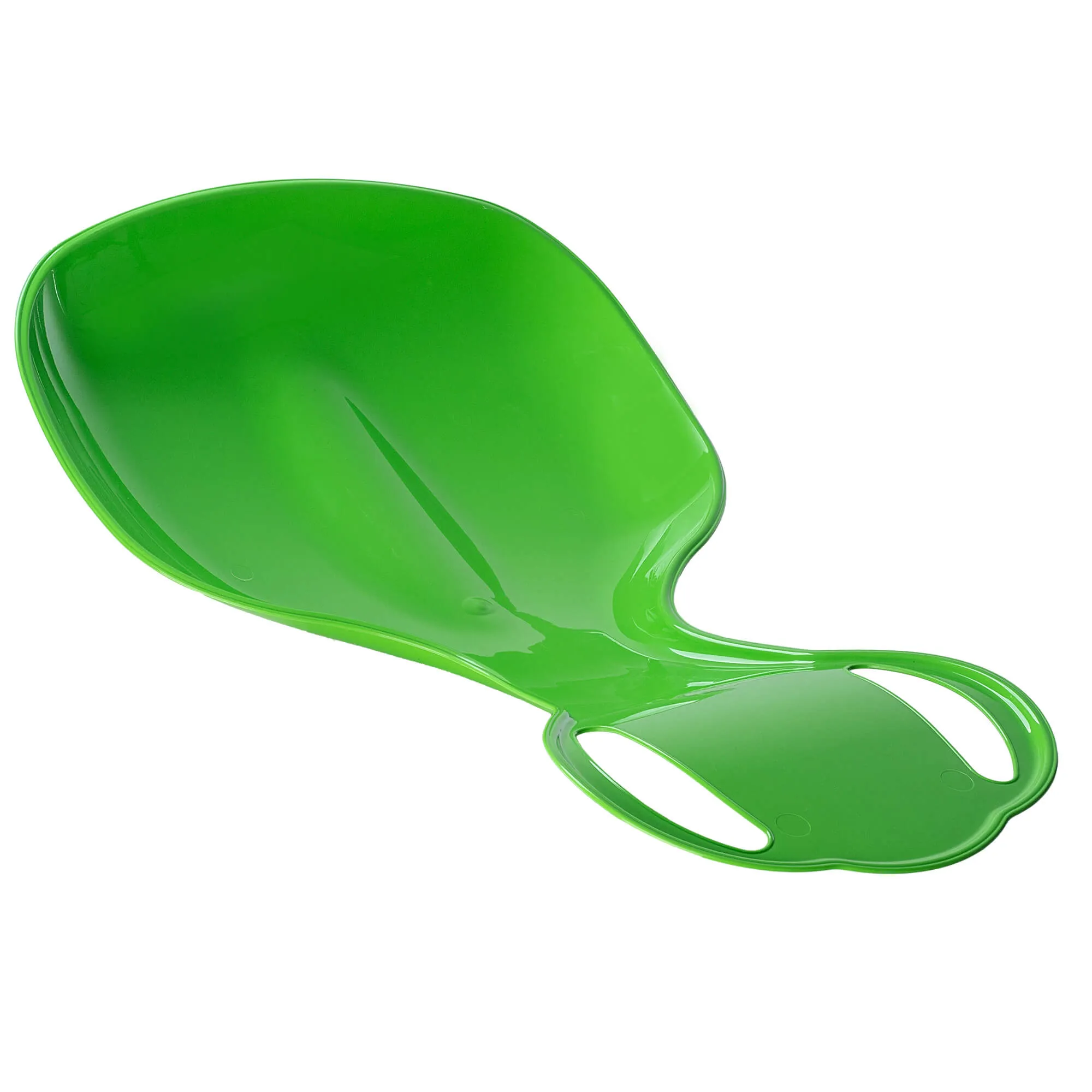 Plastikinė čiuožykla, obuolio formos, žalia