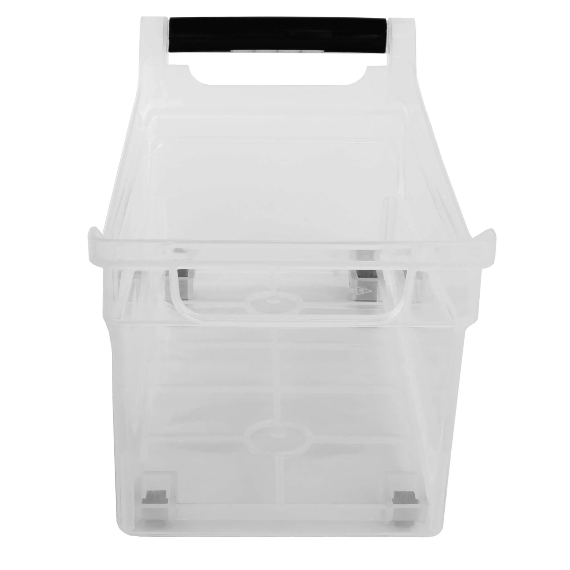 Viran 10L sandėliavimo konteineris su ratukais ir rankena