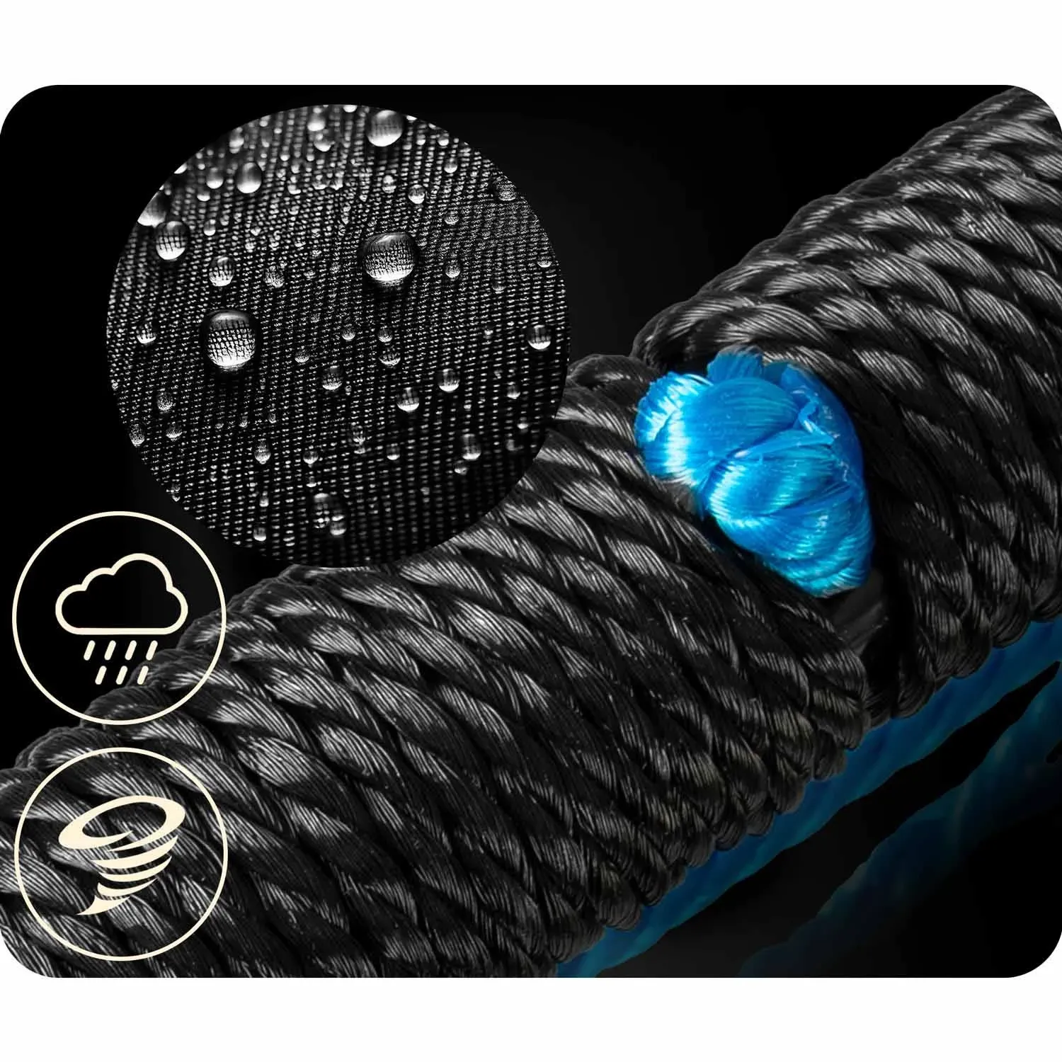 Gandro lizdo sūpynės Neo-Sport NS-104 100 cm - nuotrauka 1