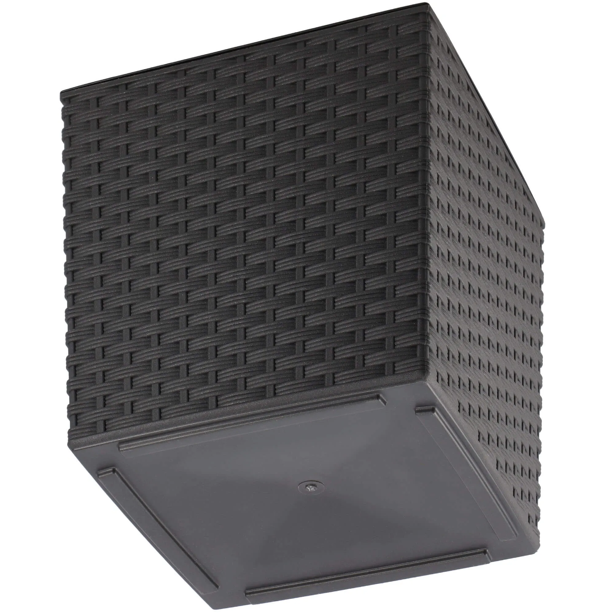 Gėlių vazonas su rotango įdėklu 19 cm