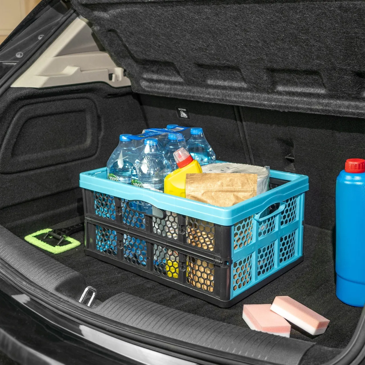 „Kamari“ 32 l sulankstoma įrankių dėžė, mėlyna