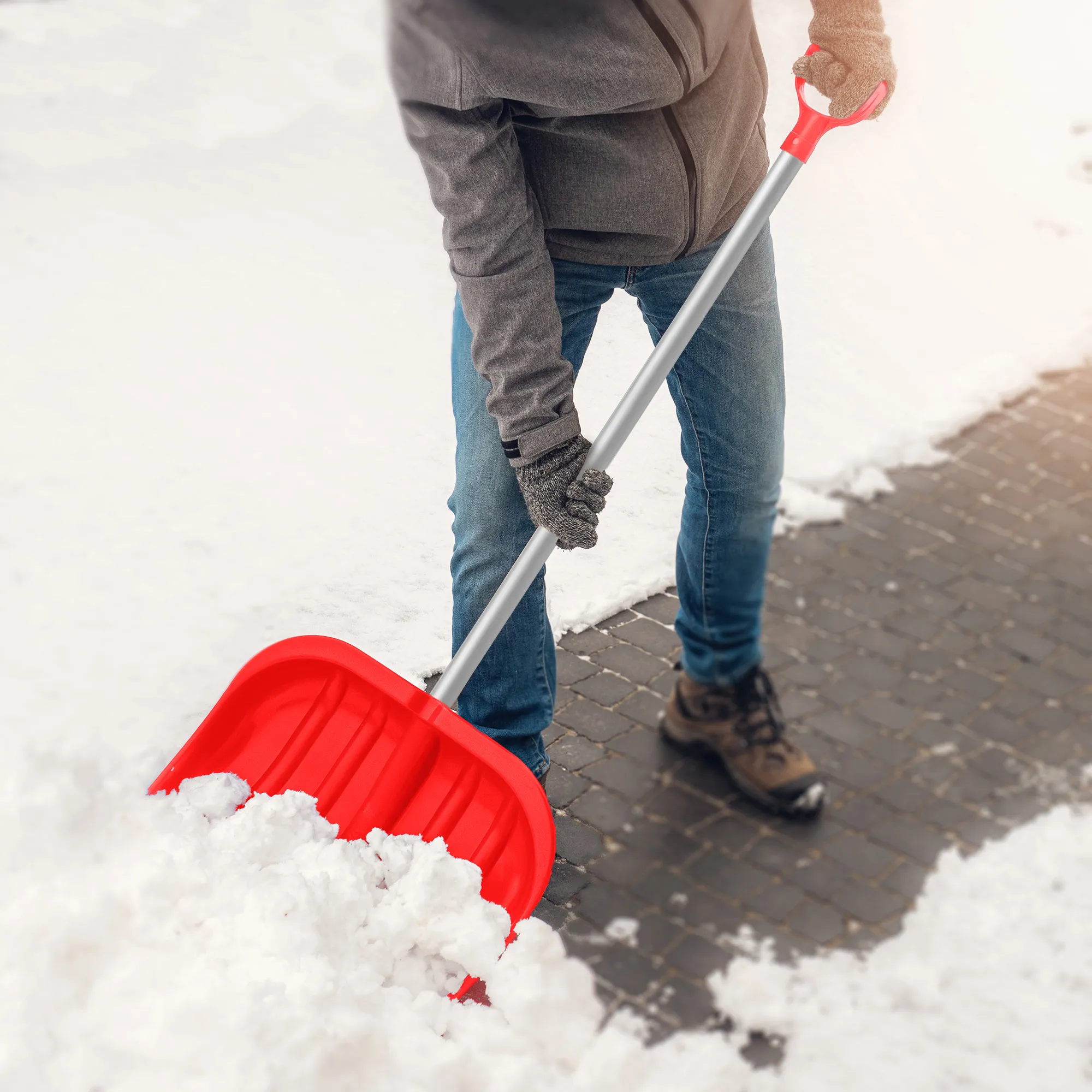 Ardra sniego valytuvo ir sniego kastuvo rinkinys