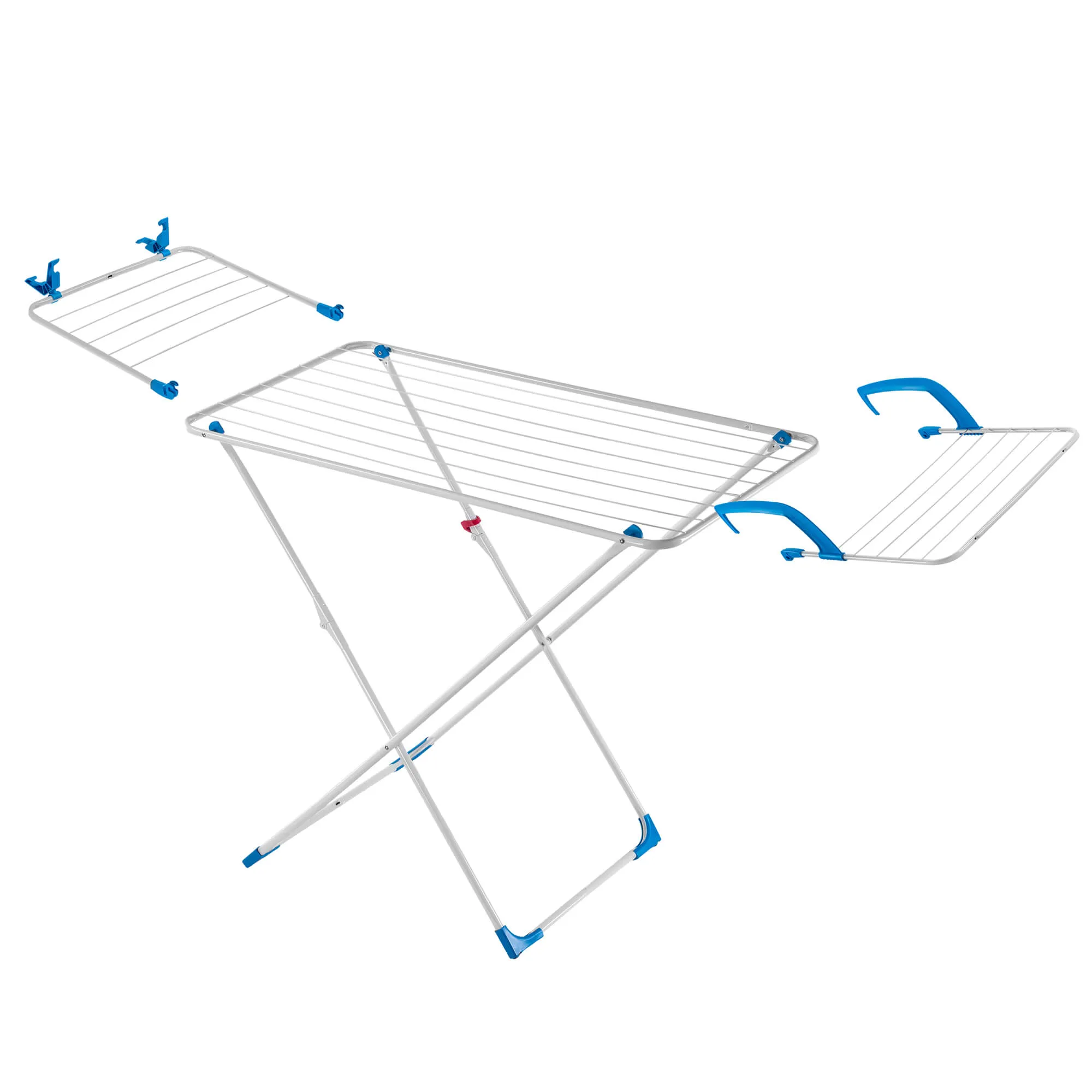 Sava 3 viename pastatoma drabužių džiovyklė, 168 cm, mėlyna