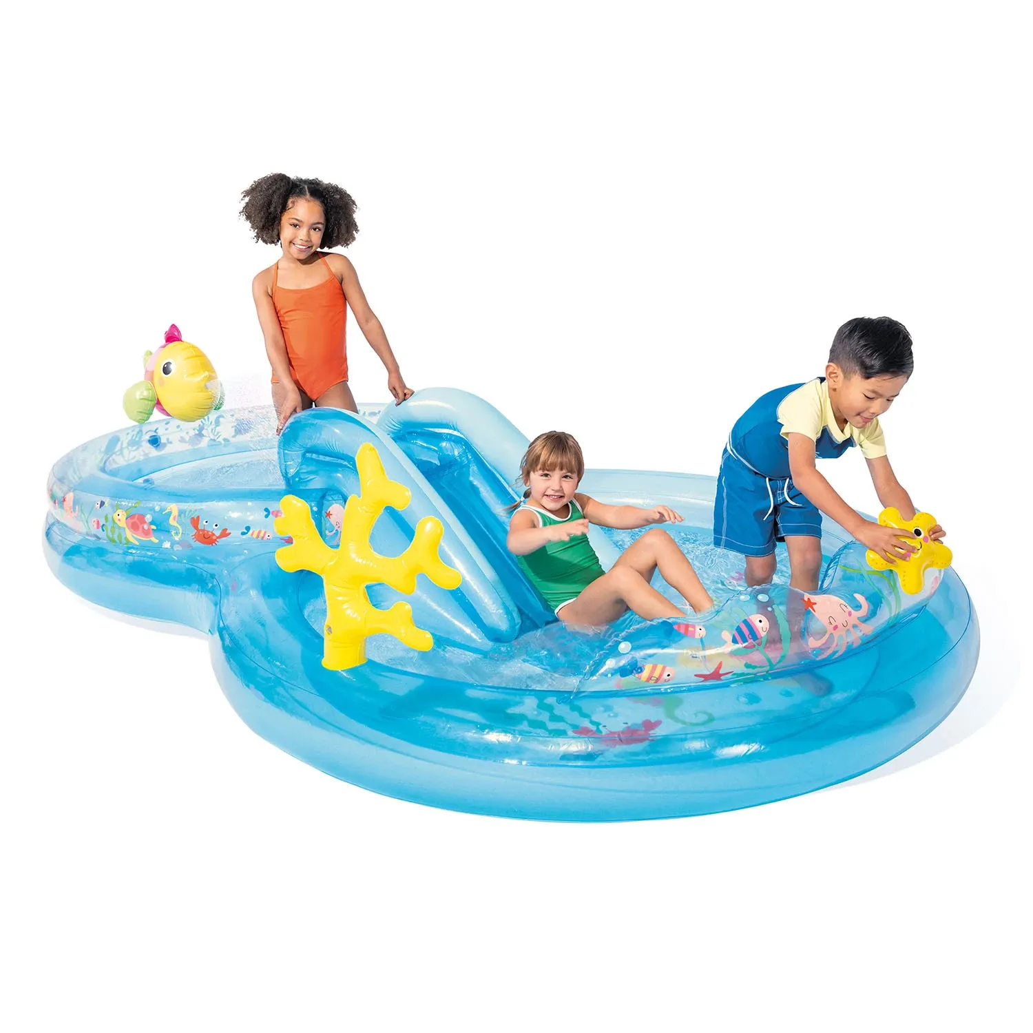 Pripučiama žaidimų aikštelė „Intex 56143 Underwater World“ - nuotrauka 1