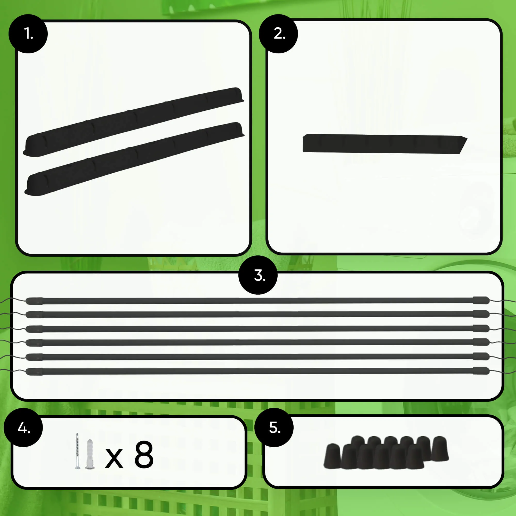 „Torp“ lubinė drabužių džiovyklė, 6 stovai, 120 cm, juoda