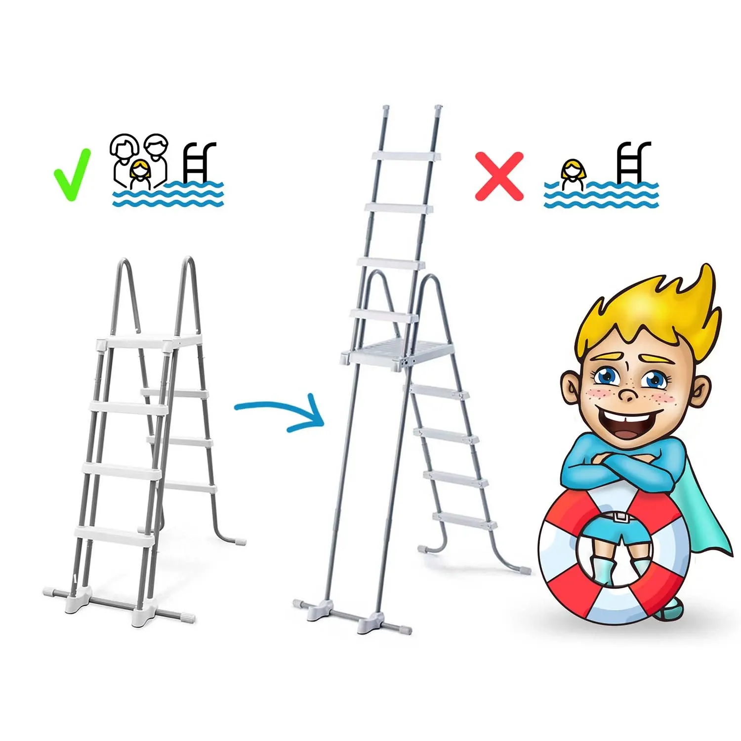 Karkasinis sodo baseinas 549 x 122 cm 21 viename INTEX 26732 - nuotrauka 1