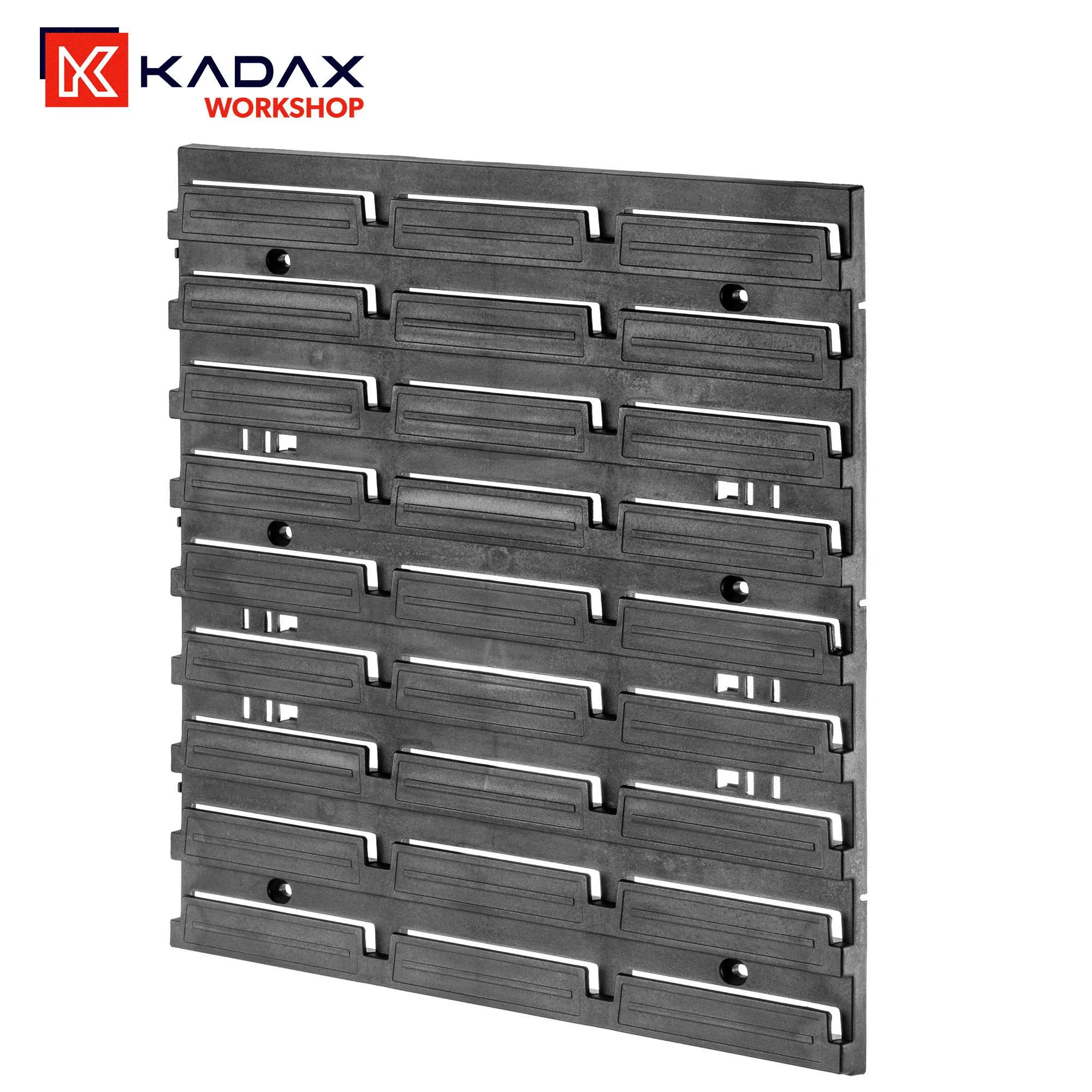 Tubize perforuota lenta 78x39cm juoda