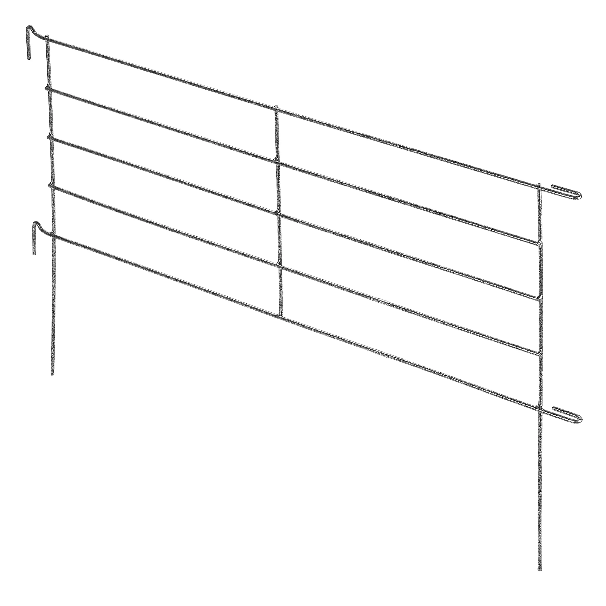 Plieninė sodo tvora Lincas 99 cm