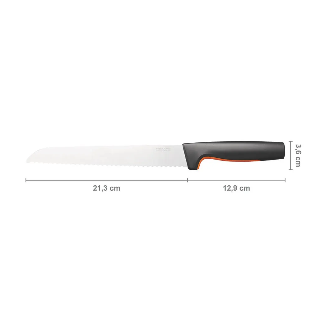 Fiskars 1057538 FF duonos peilis 21 cm
