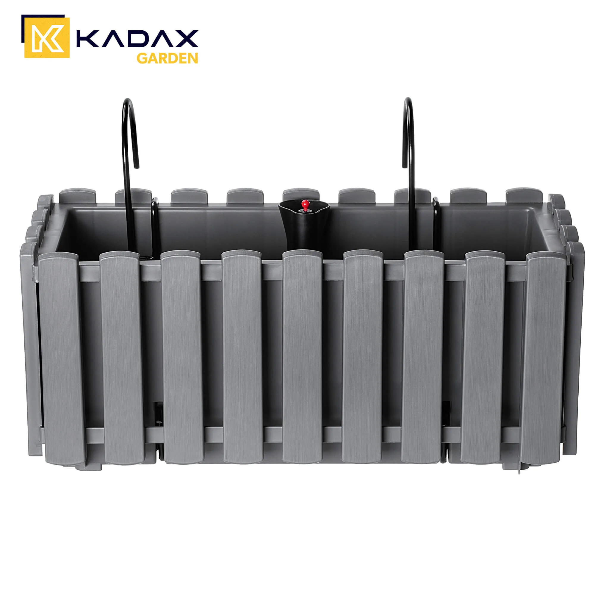 Glifada 40 cm dėžė su rankenomis ir laistymo sistema