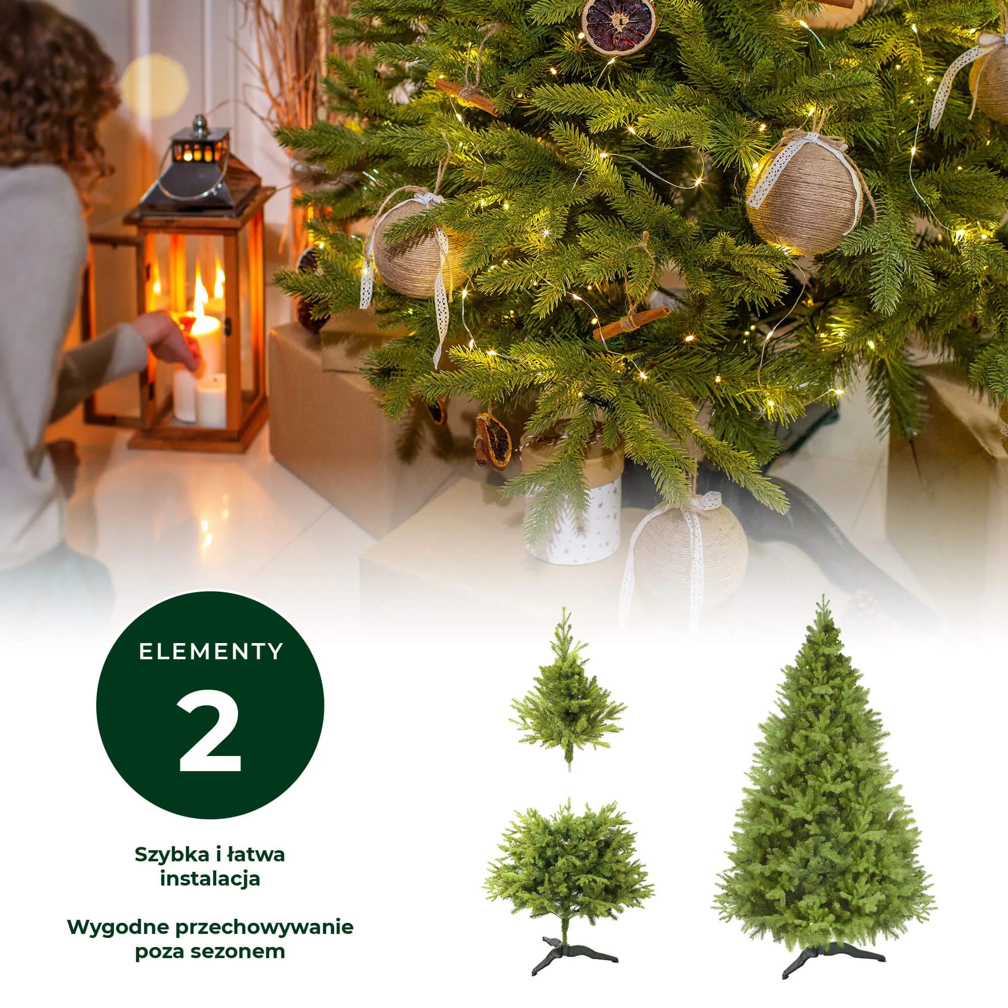 Dirbtinė eglutė Rouet eglė 180 cm