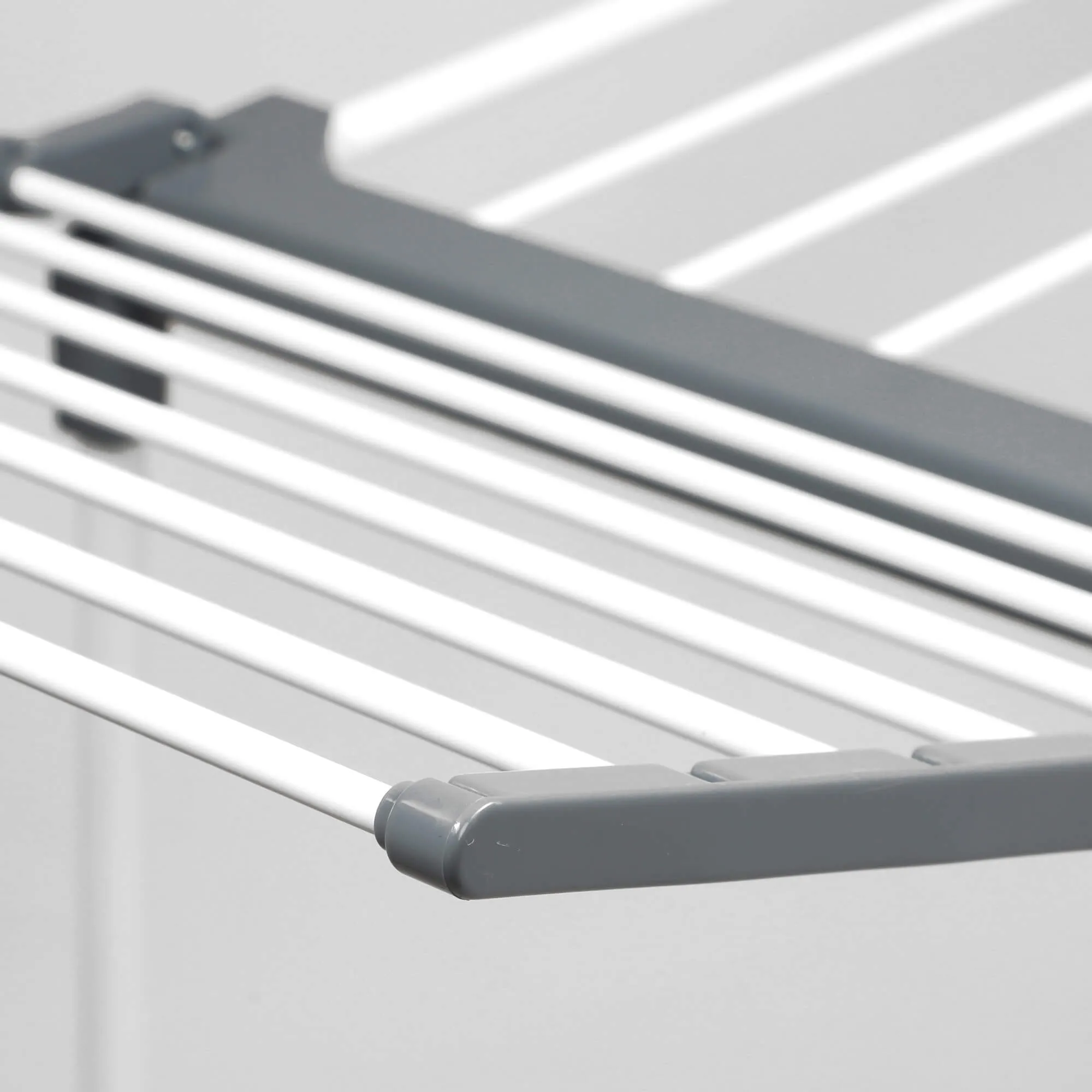 „Egen“ sulankstoma laisvai pastatoma drabužių džiovyklė, pilka, 170 cm