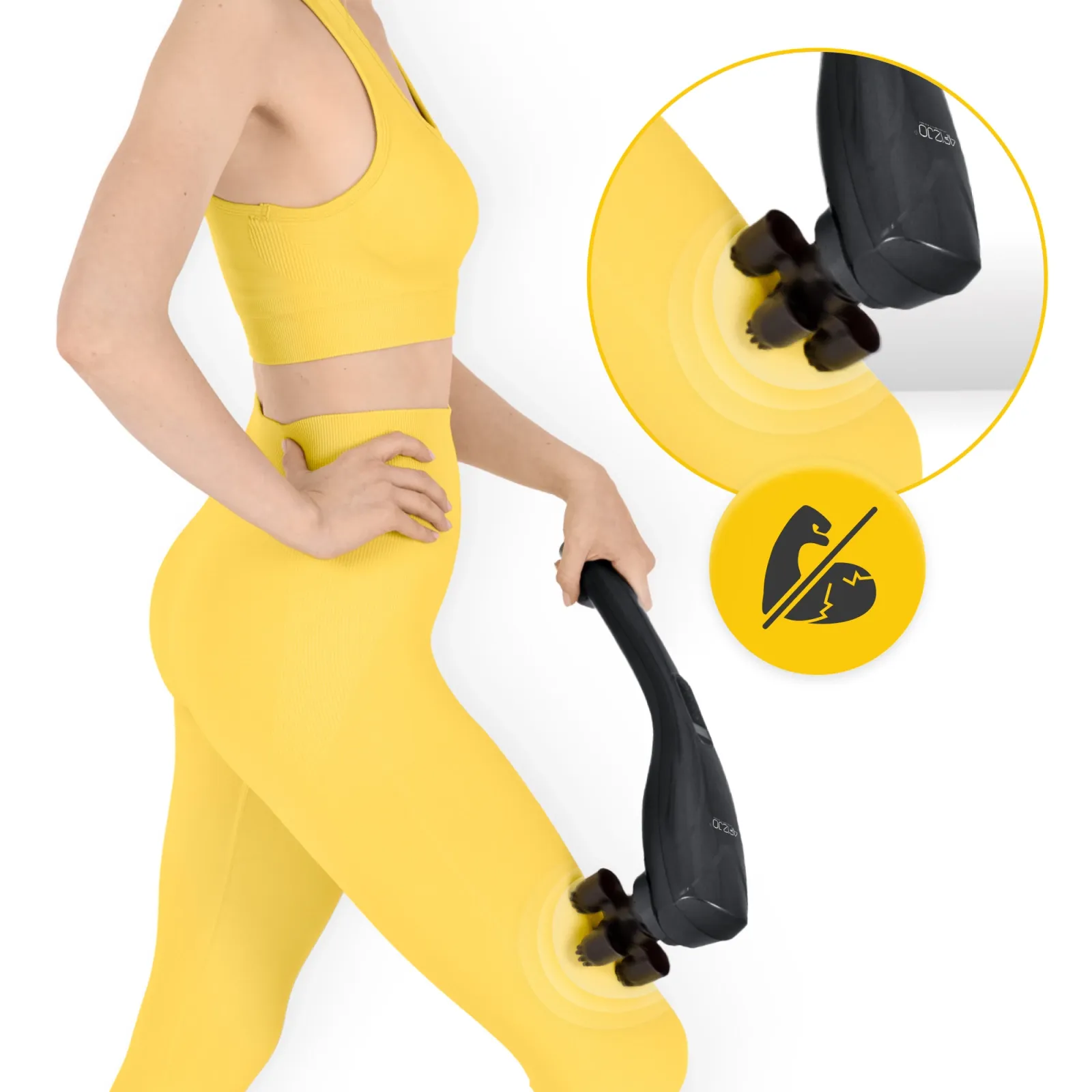 Rankinis vibruojantis kūno masažuoklis