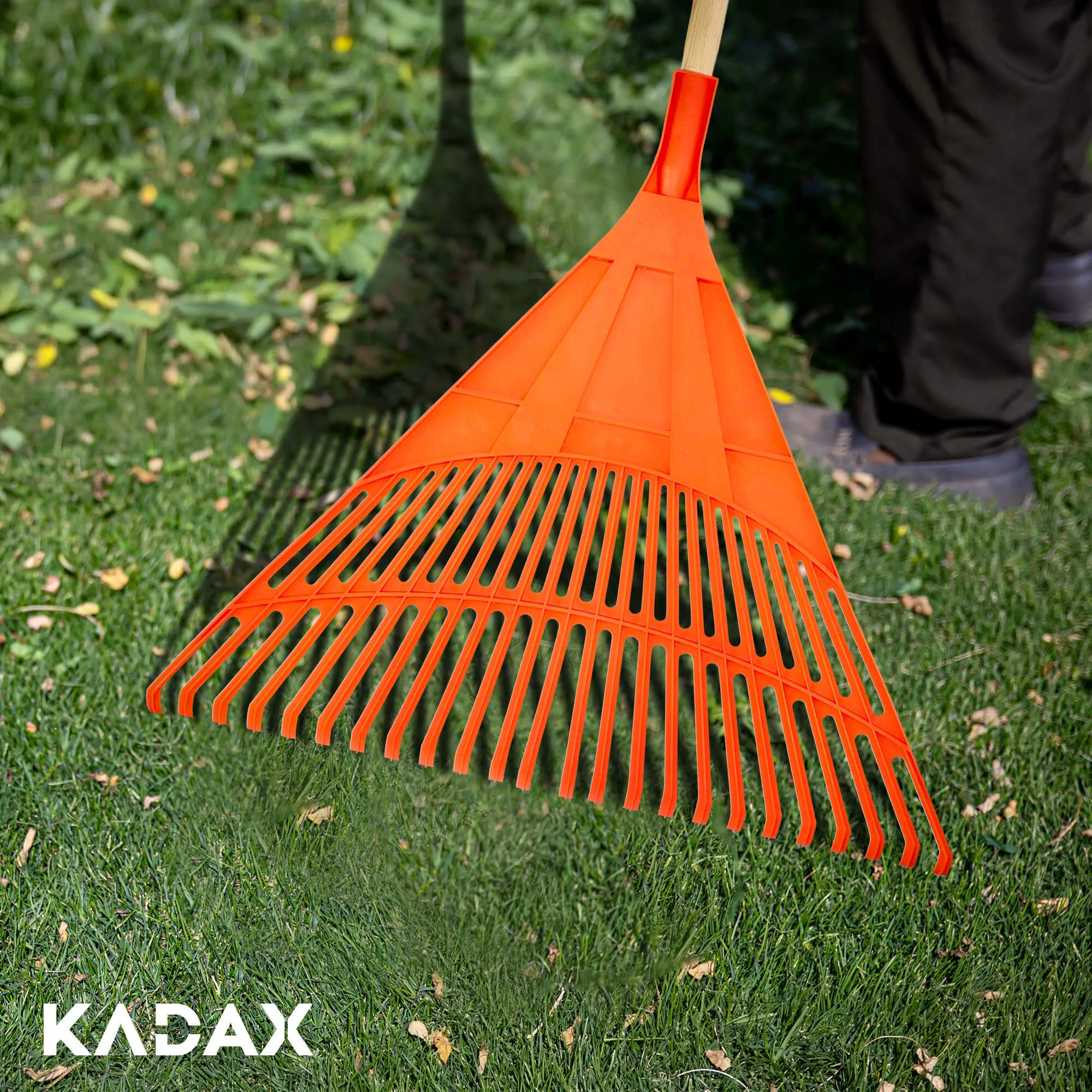 Lapų grėblys Scotto 176×60 cm, oranžinis