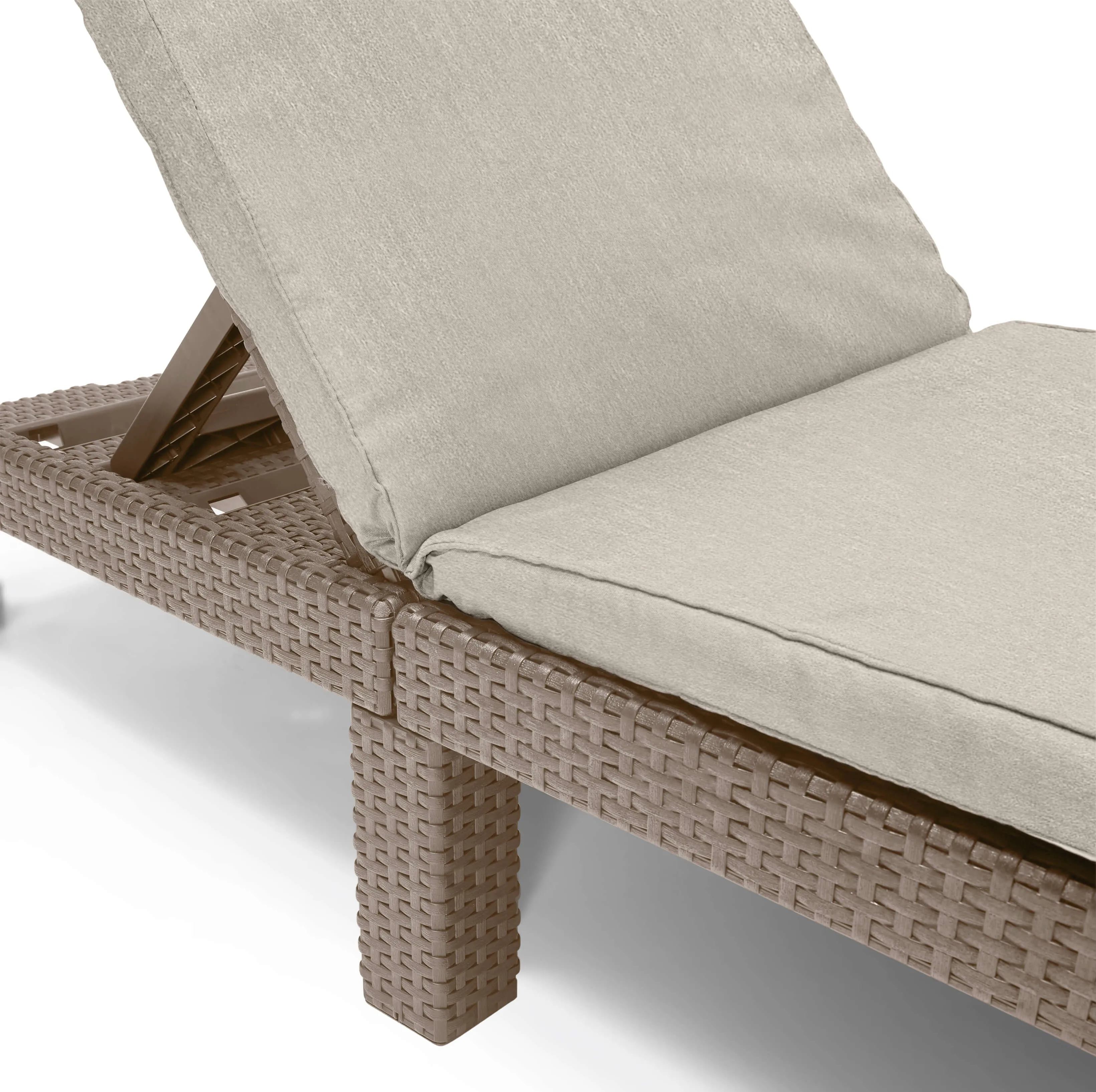 Keter Daytona Deluxe sodo gultas 65 x 195 cm, smėlio spalvos
