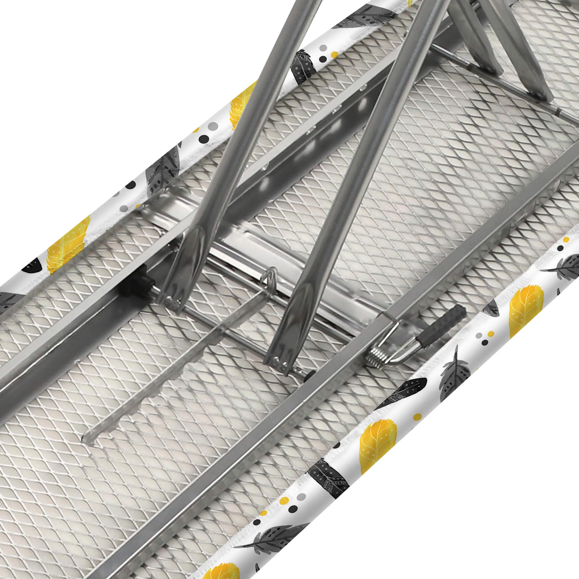 Tasjo lyginimo lenta 105 x 30 cm, geltona, su rankena