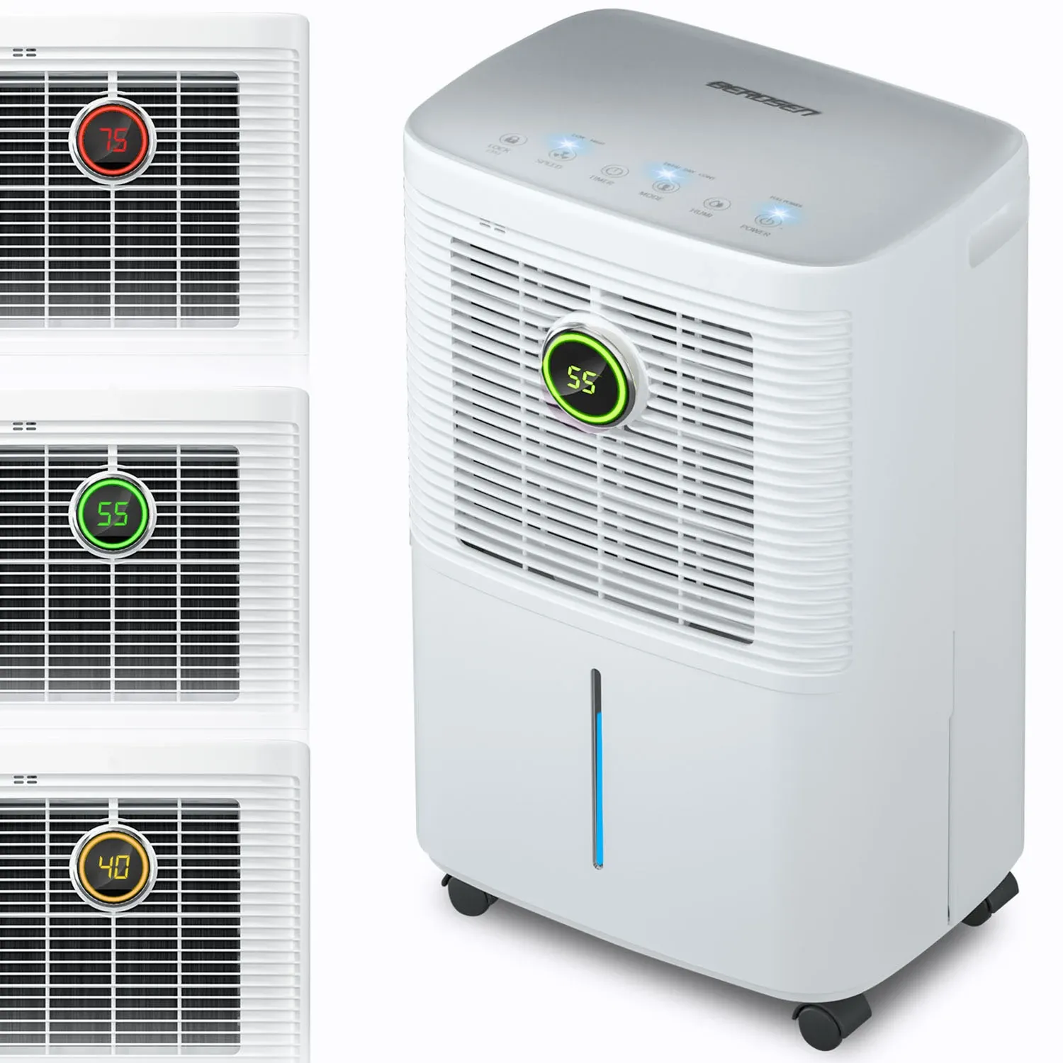 Berdsen BD-525 kompresorinis oro džiovintuvas - drėgmės sugėriklis, baltas - nuotrauka 1