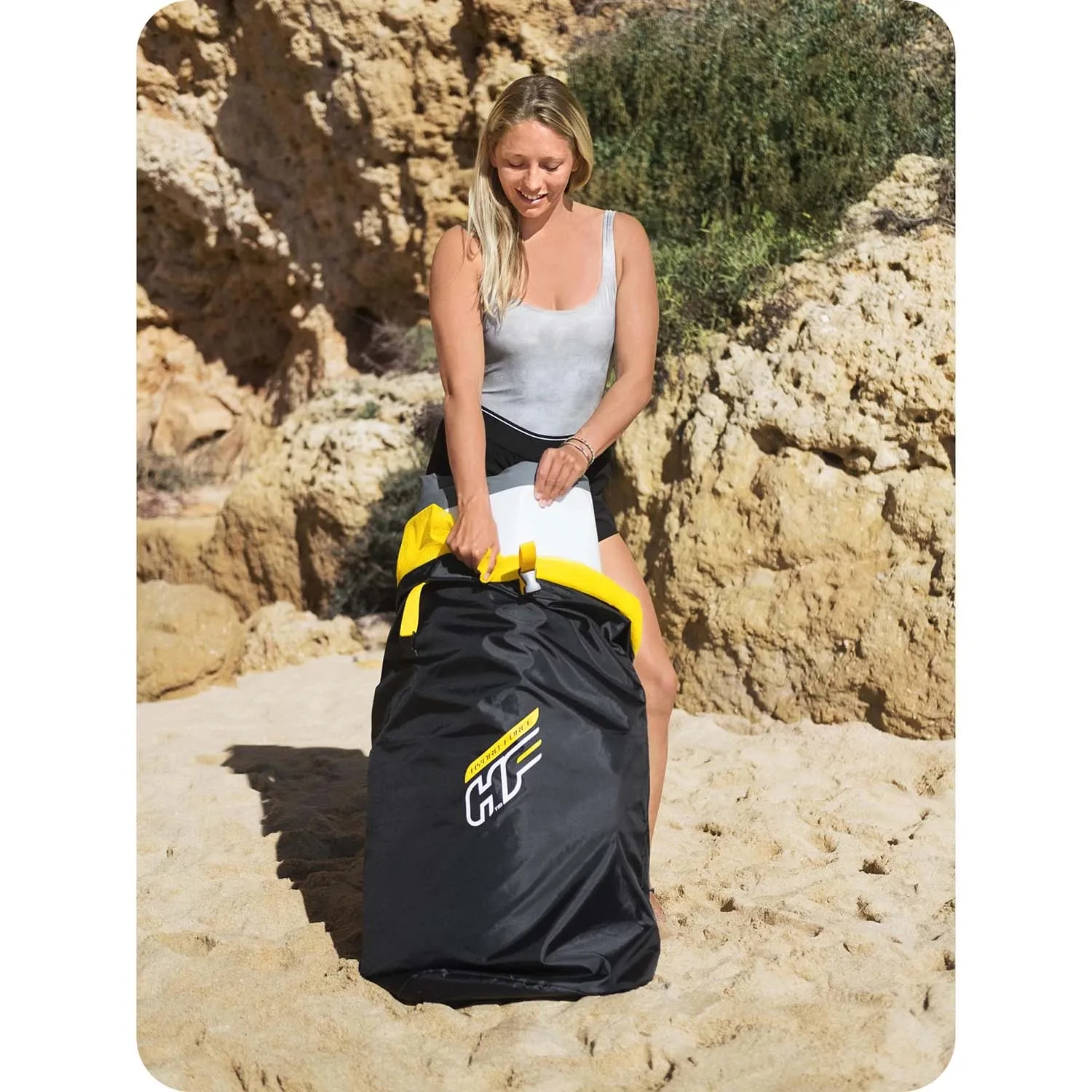 Irklentė su baltu dangteliu, 305 x 84 x 12 cm, Bestway 65342 - nuotrauka 1