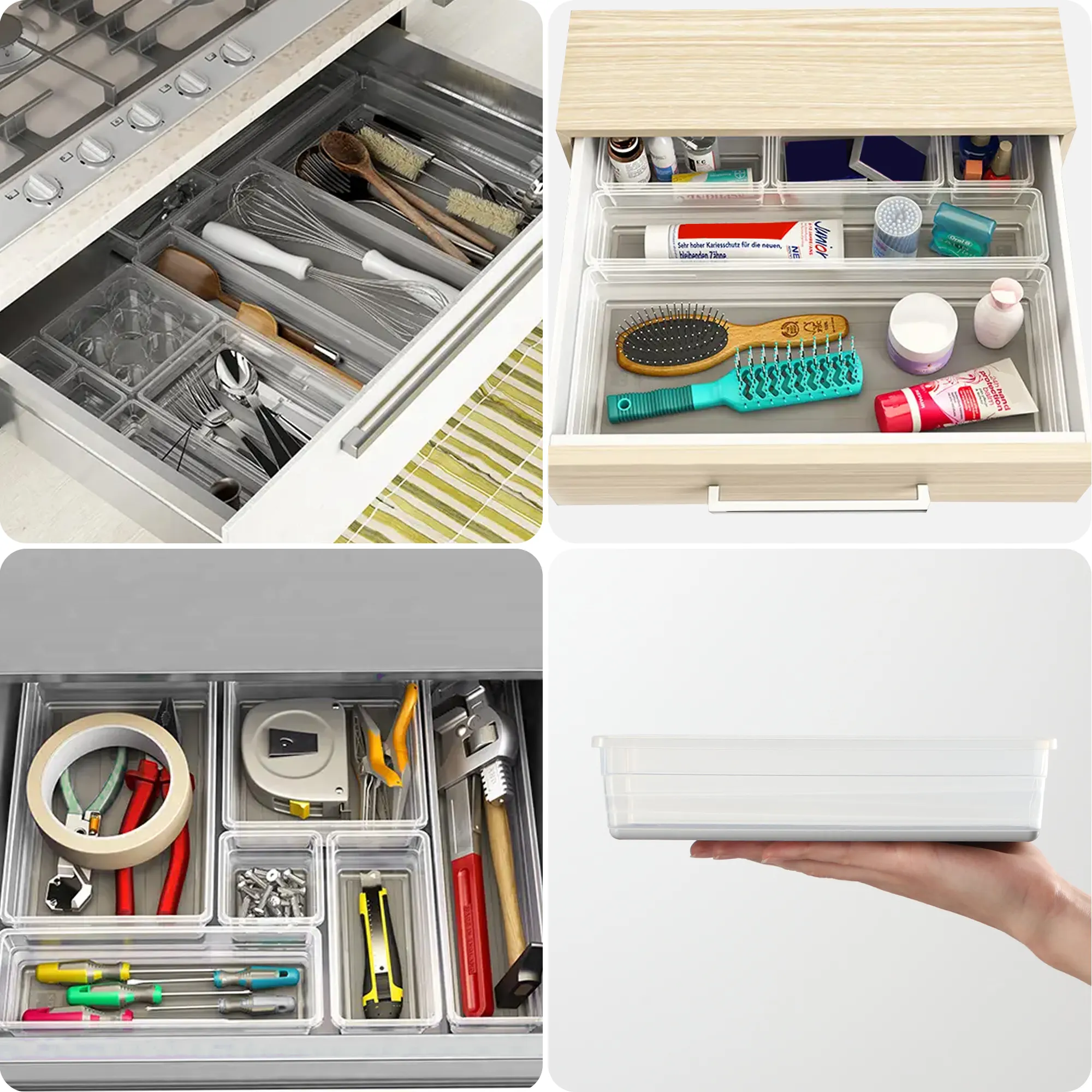 Curver Sistemo stalčių organizatorius 22,5 x 15 cm