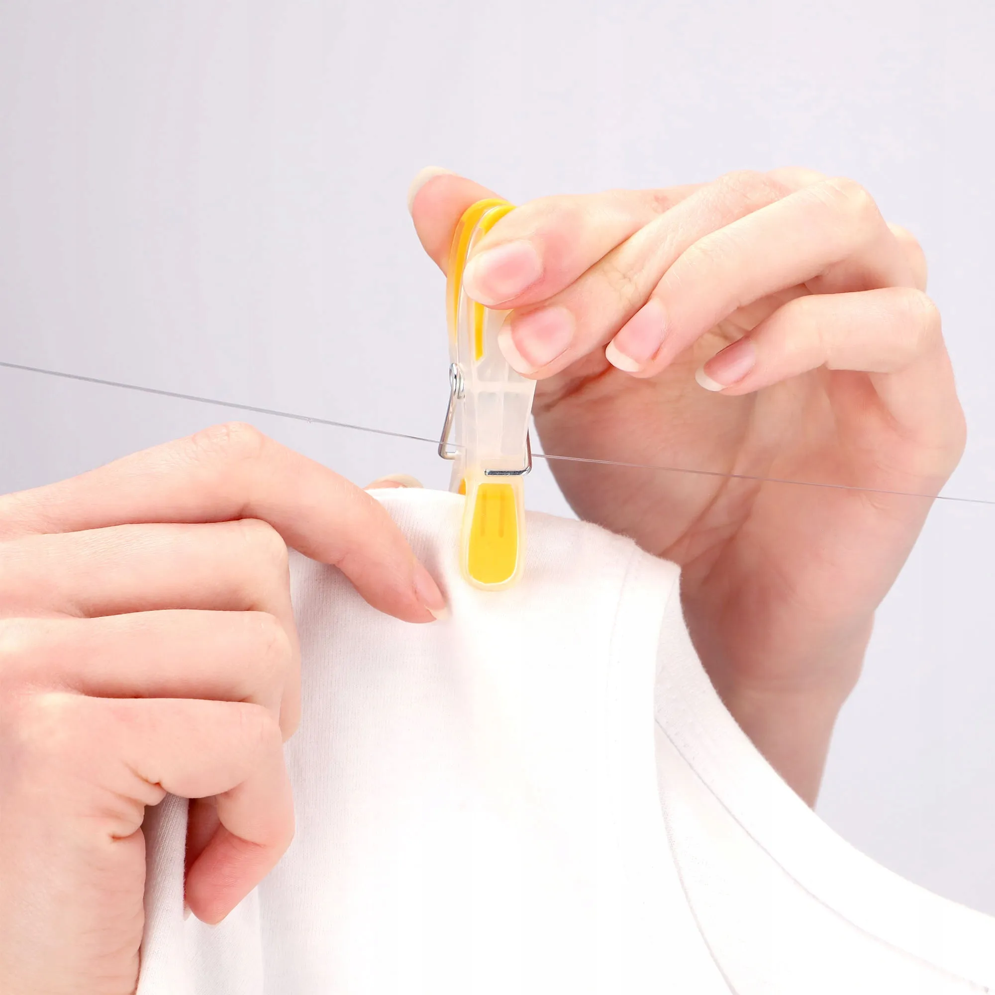 „Ravi Perfect“ plastikiniai skalbinių segtukai, 4 spalvos, 12 vnt.