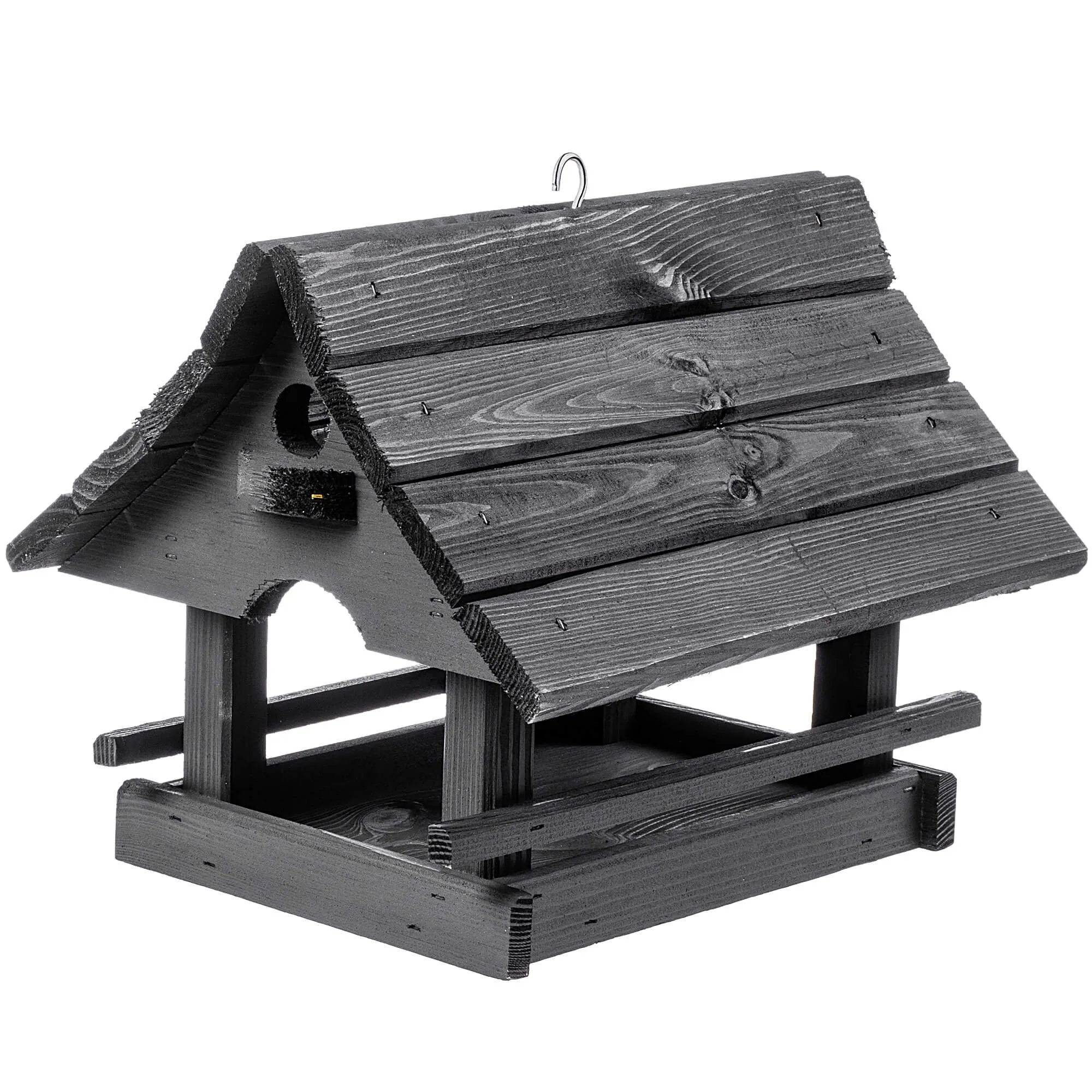 Arbis paukščių lesyklėlė, 30 x 25 cm, antracito spalvos