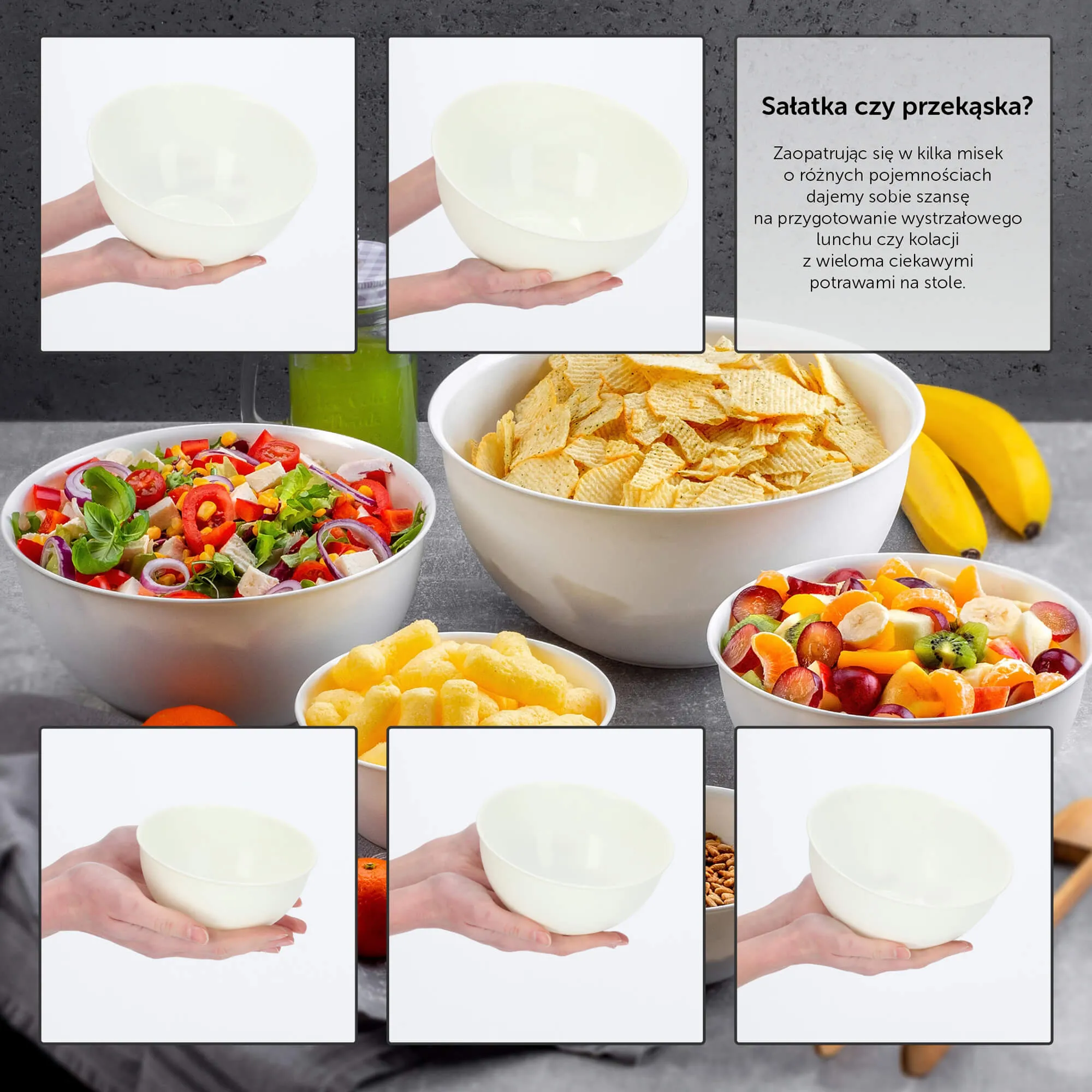 Musano 3L plastikinis virtuvinis dubuo, kreminės spalvos