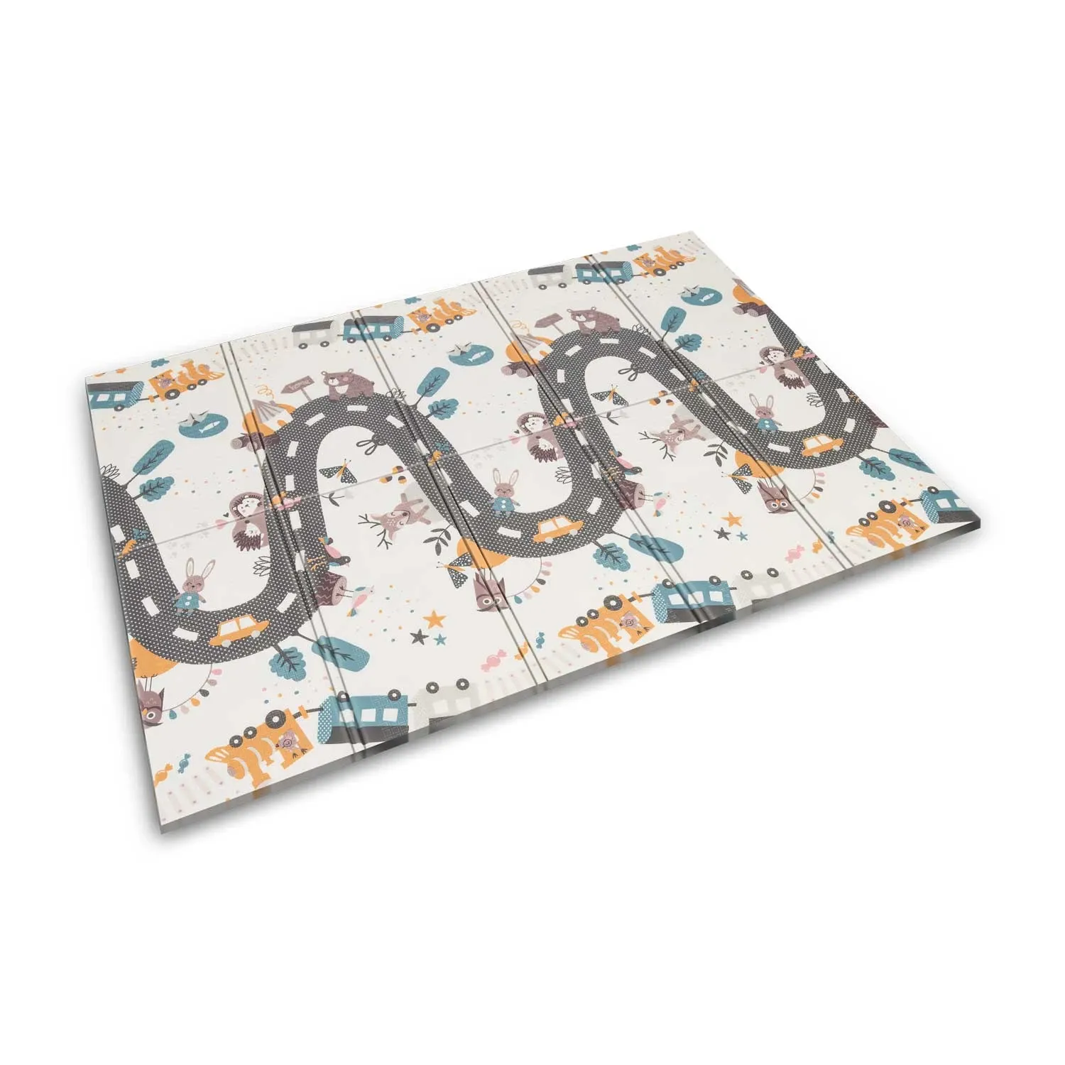 Sulankstomas edukacinis putplasčio kilimėlis 200 x 150 x 1 cm Nukido NK-341 - nuotrauka 1