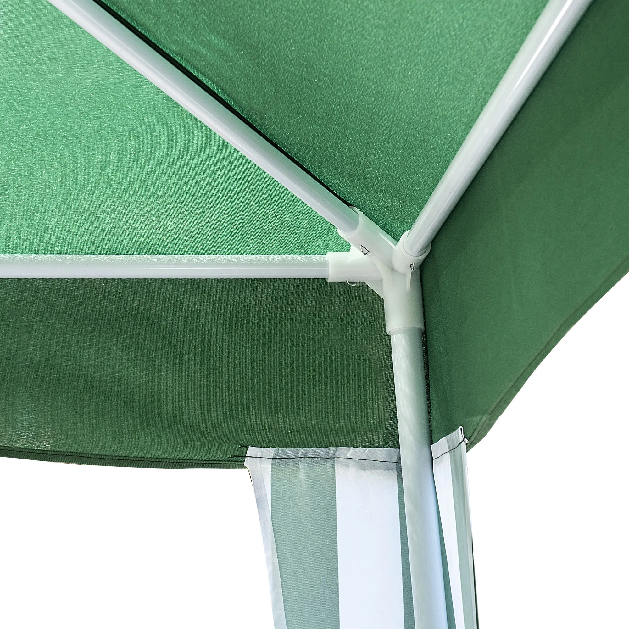 Sodo pavėsinė, tentinė Cormery 3x3x2,5m žalia